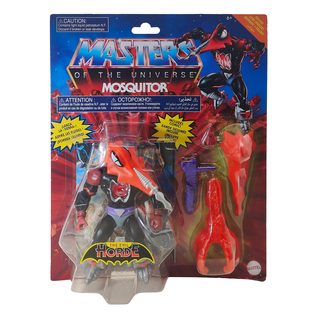 Masters of the Universe Origins Mosquitor Deluxe Mattel Action Figure 2021, 14cm, pre-owned