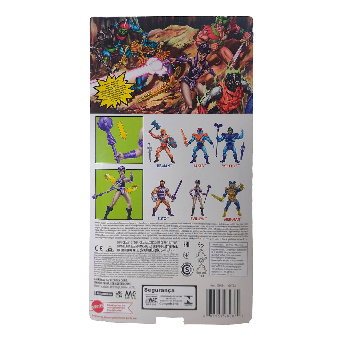 Masters of the Universe Origins Evil-Lyn Version 2 Mattel Action Figure 2021 - photo 4 of 19