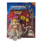 Masters of the Universe Origins Flying Fists He-Man Deluxe Mattel Action Figure, 14cm, 2022, pre-owned