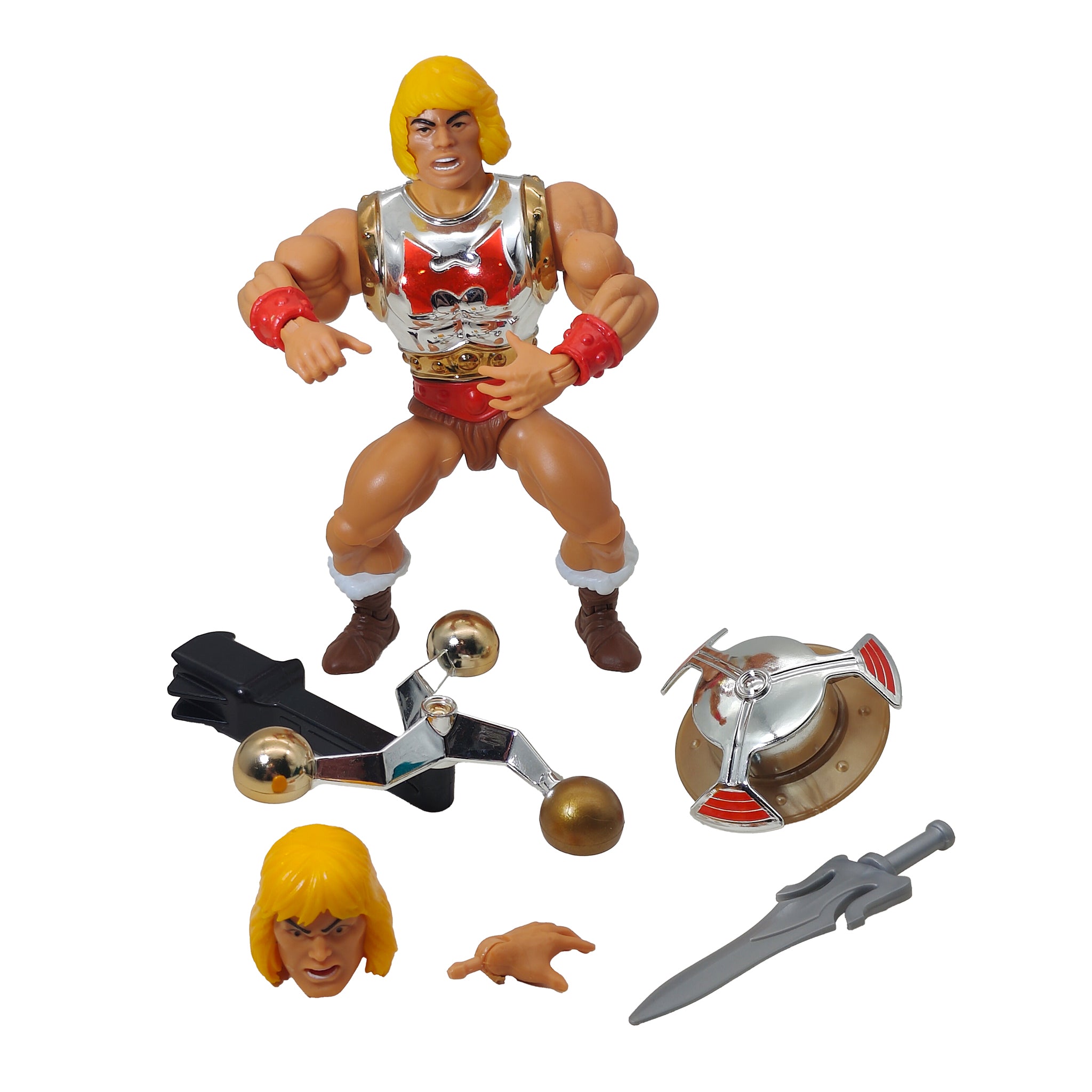Mattel Masters of the Universe Origins Flying Fists He Man Deluxe Action Figure 2022
