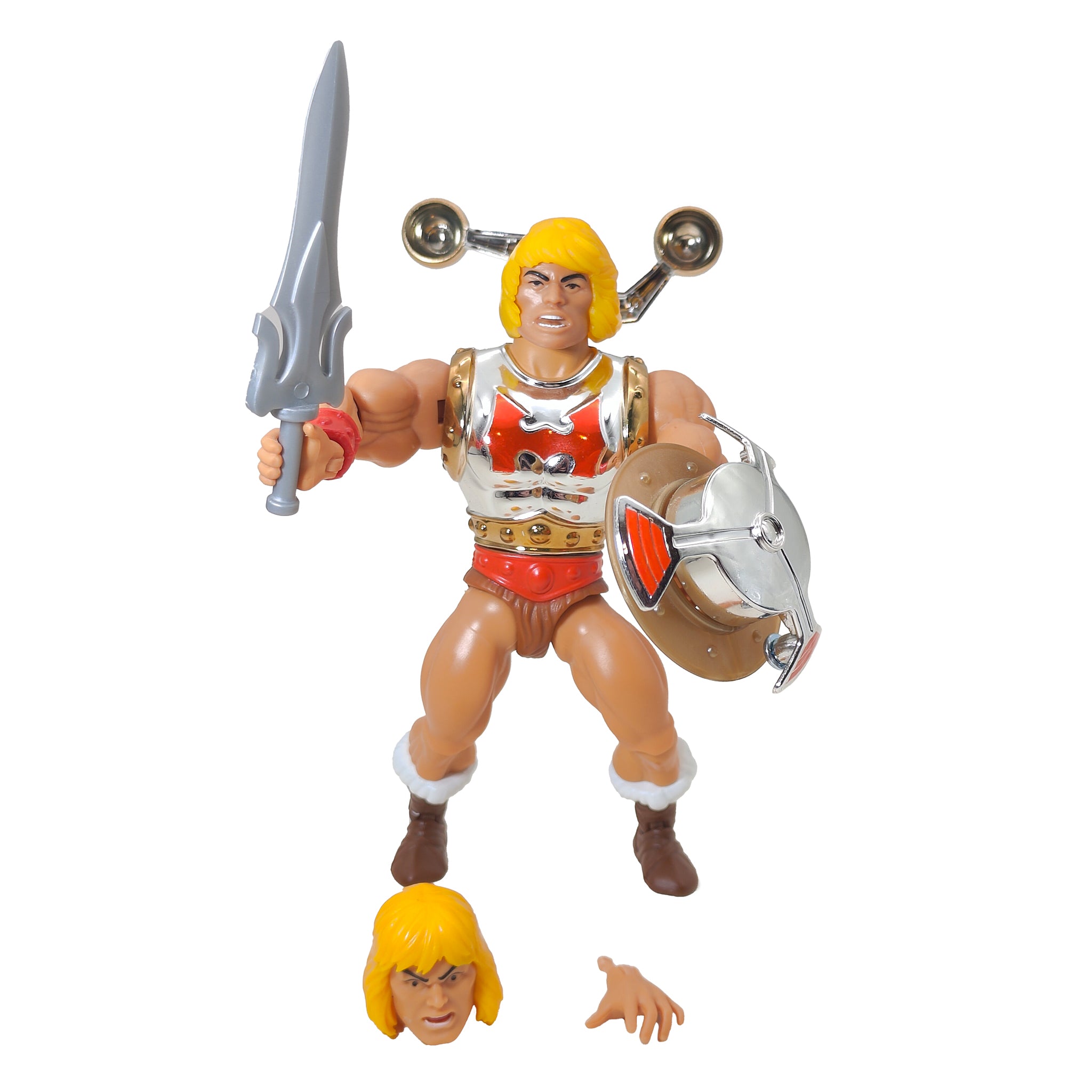 Mattel Masters of the Universe Origins Flying Fists He Man Deluxe Action Figure 2022