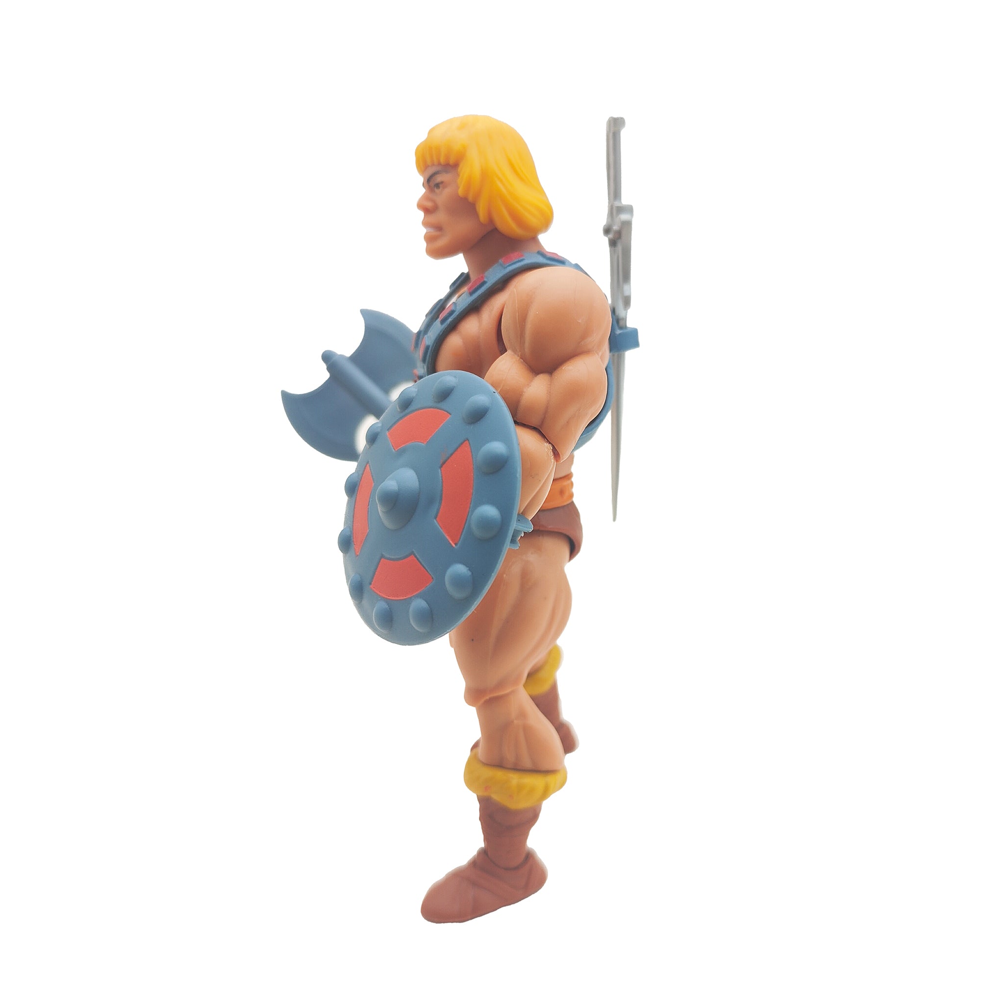 Mattel Masters of the Universe Origins He-Man Action Figure 2020 14 cm – Masters of the Universe, Mattel, 14 cm, 2020, pre-owned collector piece, Uncanny Collectibles Dublin Ireland