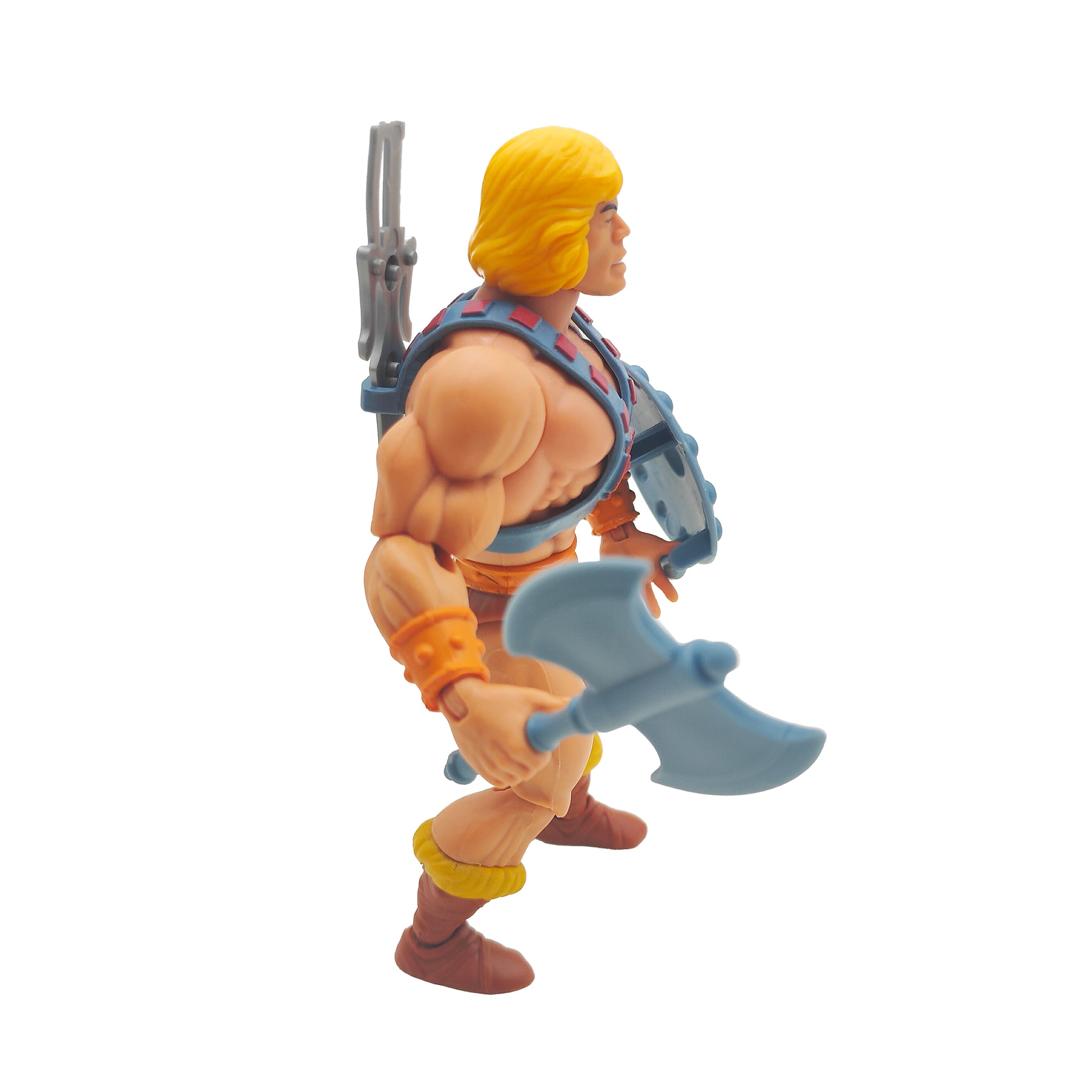 Mattel Masters of the Universe Origins He-Man Action Figure 2020 14 cm – Masters of the Universe, Mattel, 14 cm, 2020, pre-owned collector piece, Uncanny Collectibles Dublin Ireland