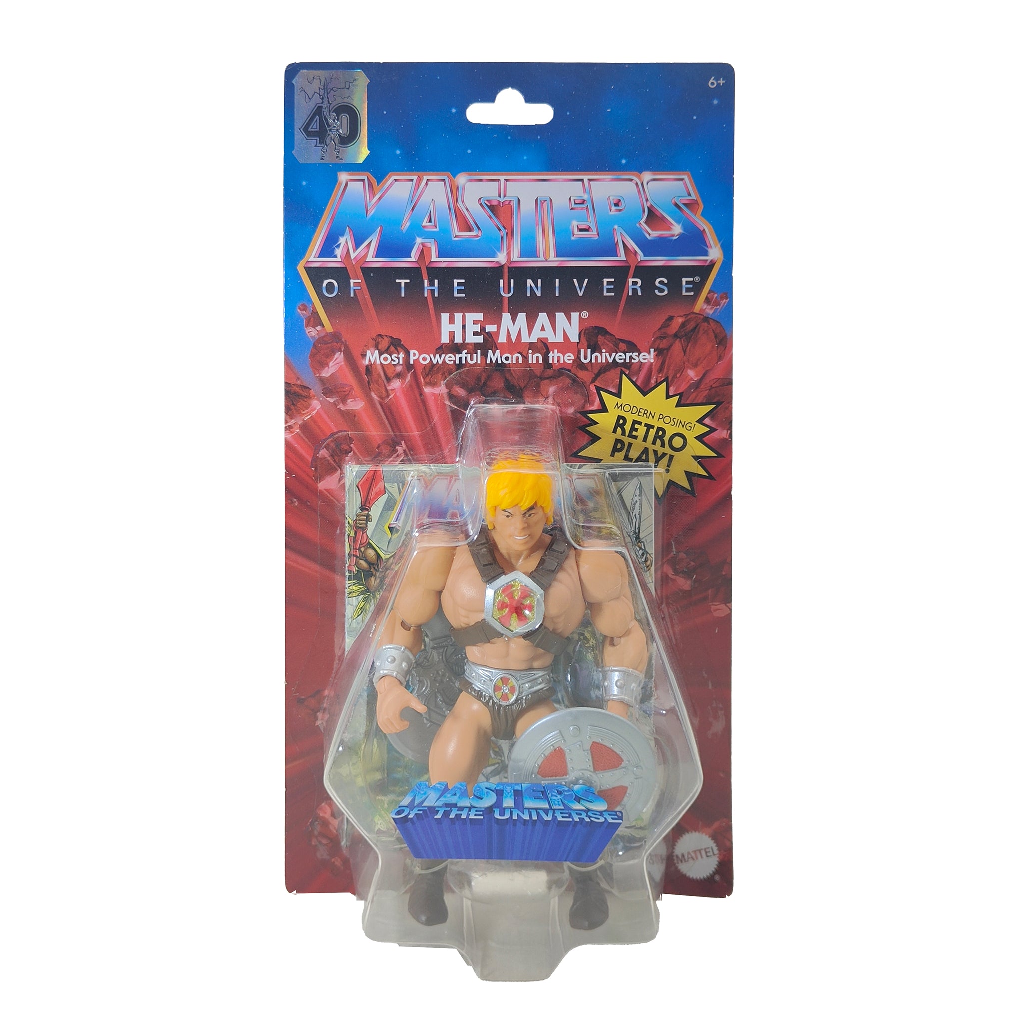 Mattel Masters of the Universe Origins He-Man Action Figure 2020 14 cm HDR96 – Masters of the Universe, Mattel, 14 cm, 2020, pre-owned collector piece, Uncanny Collectibles Dublin Ireland
