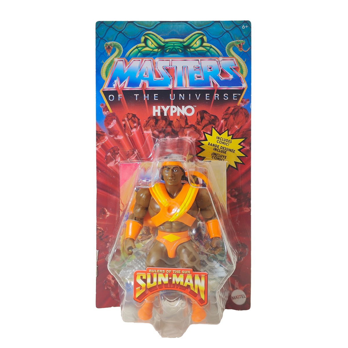 Masters of the Universe Origins Hypno Mattel Action Figure 2023, 14cm, pre-owned