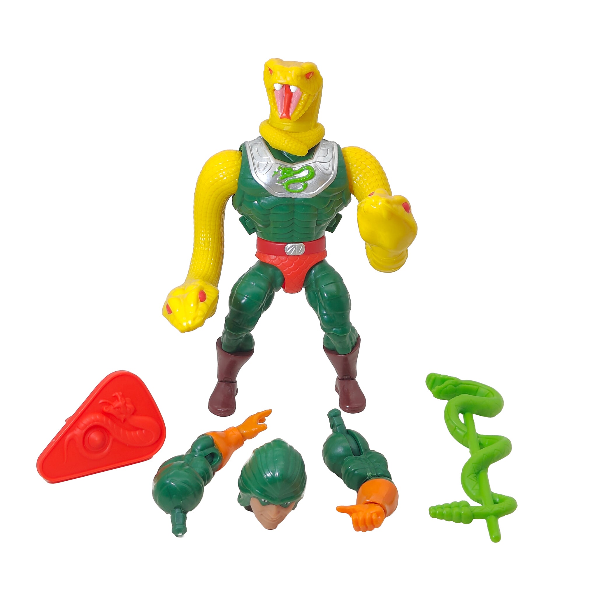 Mattel Masters of the Universe Origins King Hiss Deluxe Action Figure 2023 – Masters of the Universe, Mattel, 14 cm, 2023, pre-owned collector piece, Uncanny Collectibles Dublin Ireland