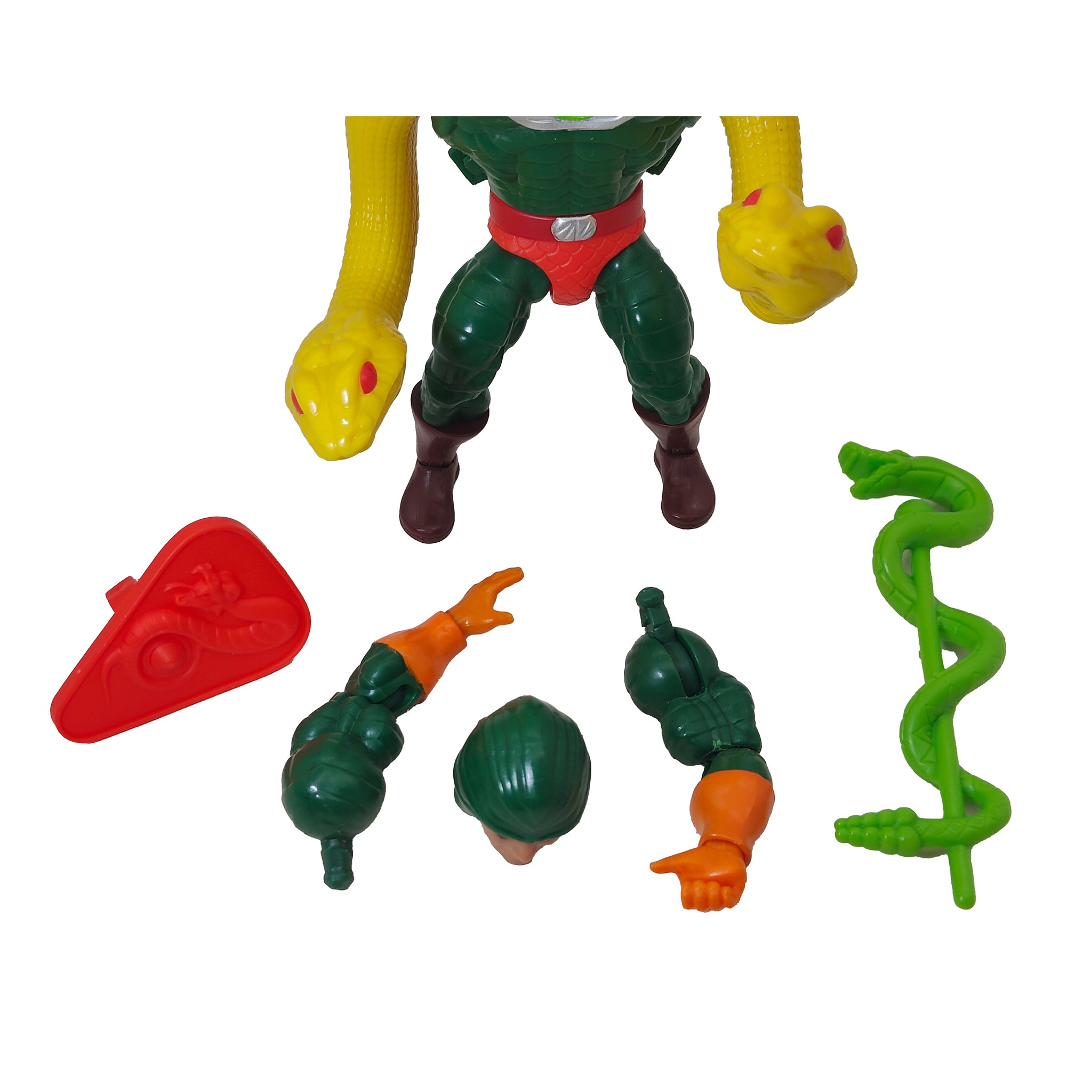 Mattel Masters of the Universe Origins King Hiss Deluxe Action Figure 2023 – Masters of the Universe, Mattel, 14 cm, 2023, pre-owned collector piece, Uncanny Collectibles Dublin Ireland