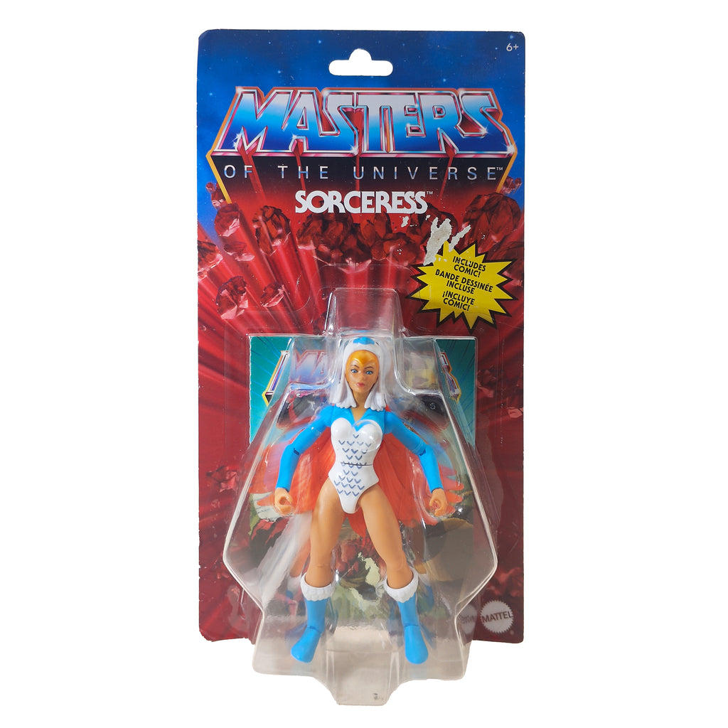 Masters of the Universe Origins Sorceress Mattel Action Figure 2022, 14cm, pre-owned