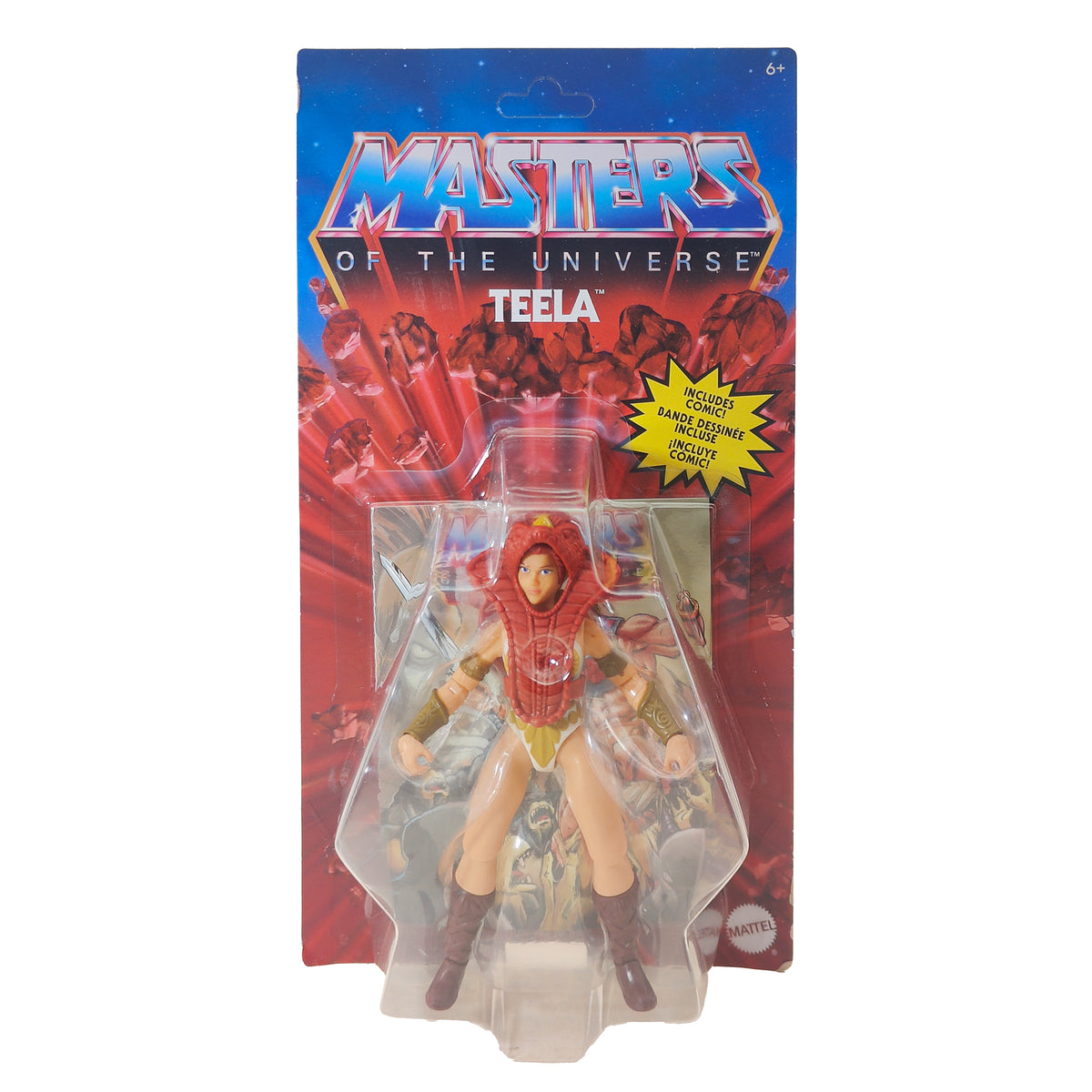 Masters of the Universe Origins Teela Mattel Action Figure 2020, 14cm, pre-owned