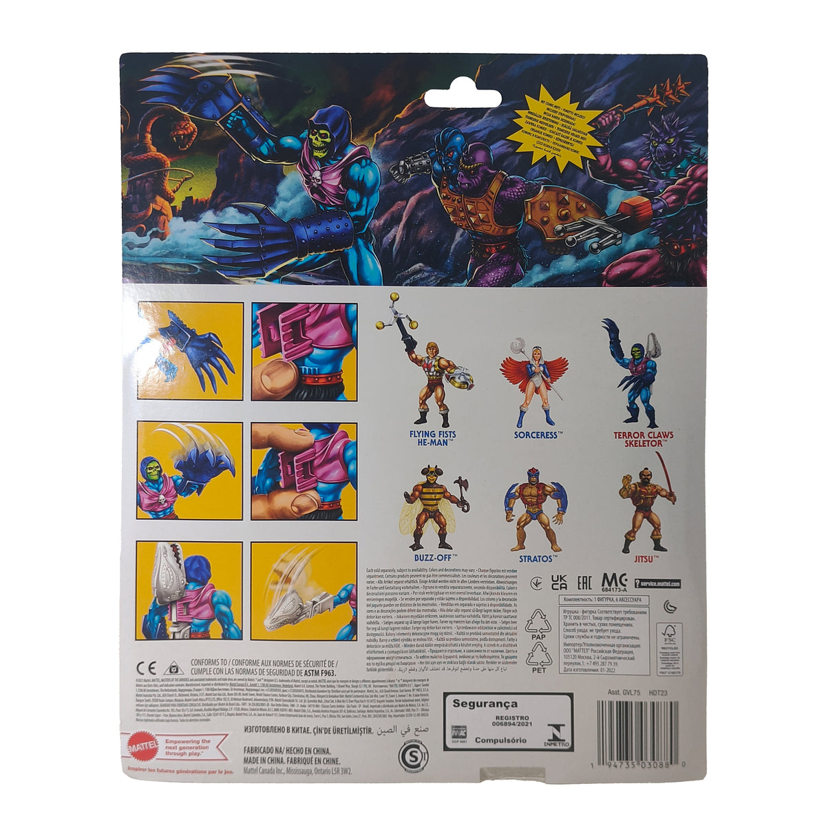 Masters of the Universe Origins Terror Claws Skeletor Deluxe Mattel Figure - photo 4 of 27
