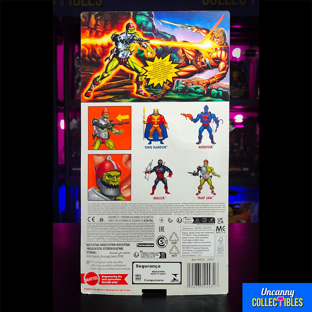 Masters of the Universe Origins Trap Jaw Mattel Action Figure 14 cm
