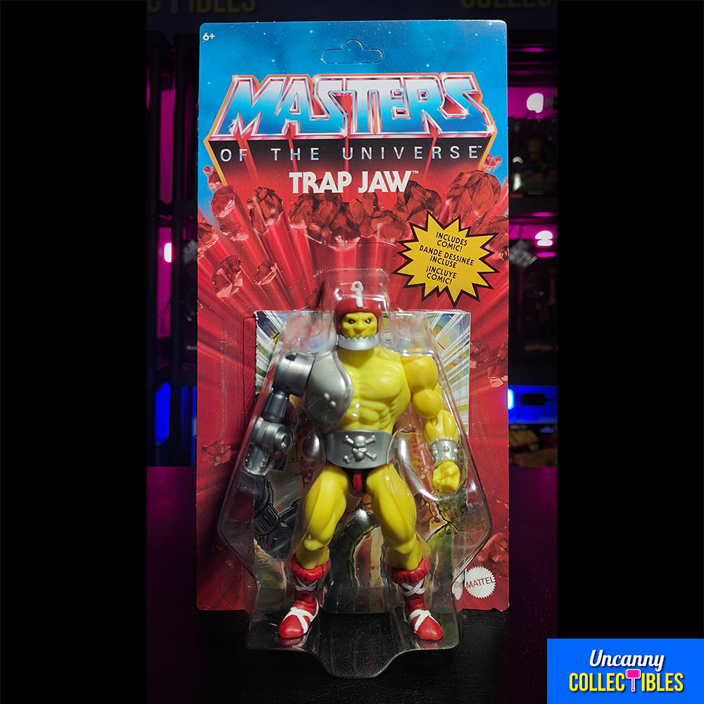 Masters of the Universe Origins Trap Jaw Mattel Action Figure 14 cm