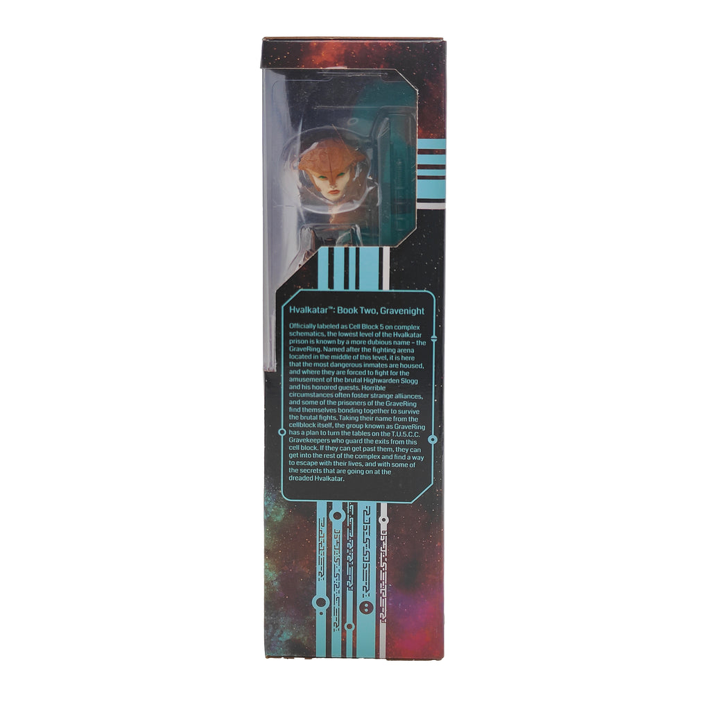 Mbyra Jmgyra Four Horsemen Studios Cosmic Legions Hvalkatar Book Two Gravenight Action Figure 2023 15cm – Cosmic Legions, Four Horsemen Studios, 15 cm, 2023, pre-owned collector piece, Uncanny Collectibles Dublin Ireland