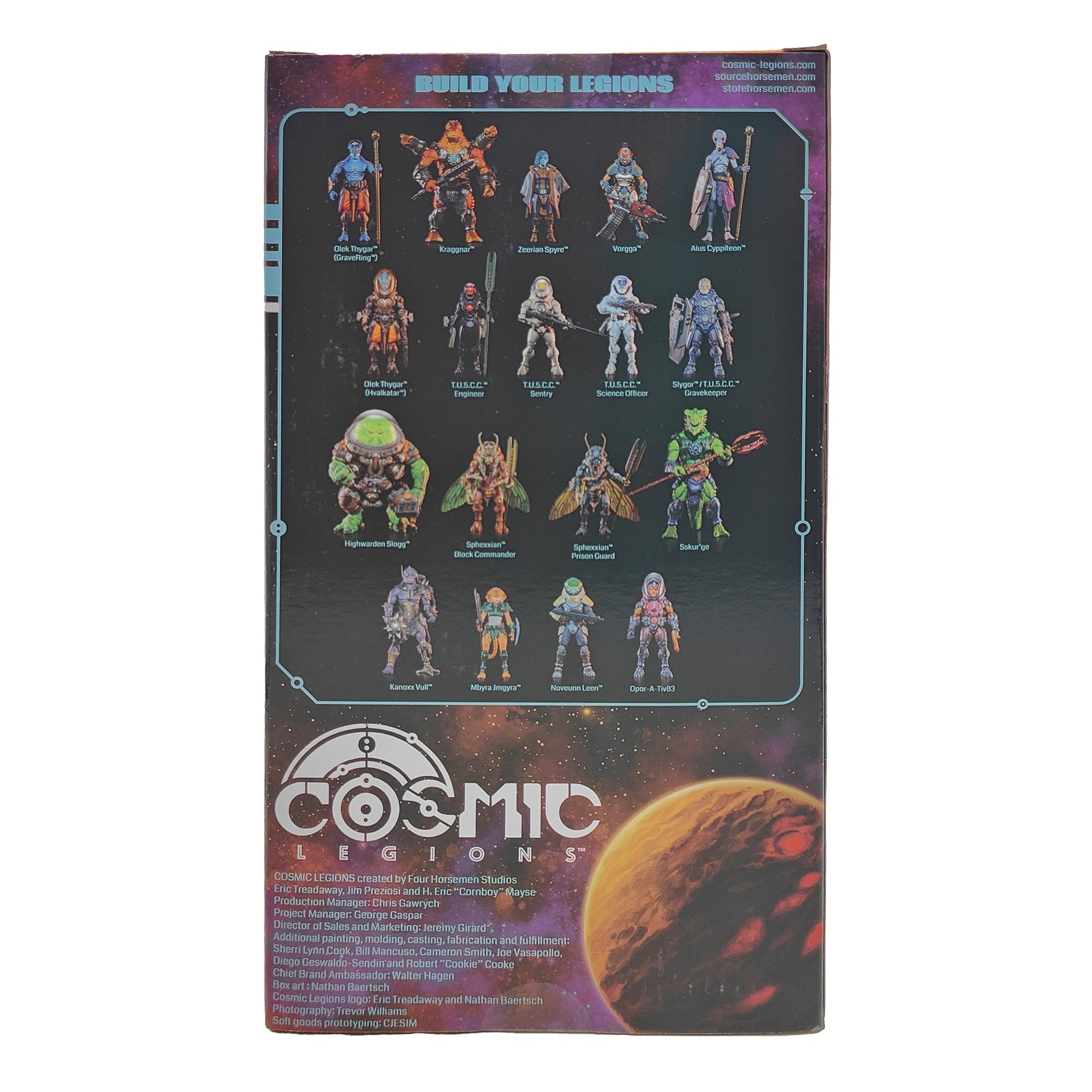Mbyra Jmgyra Four Horsemen Studios Cosmic Legions Hvalkatar Book Two Gravenight Action Figure 2023 15cm