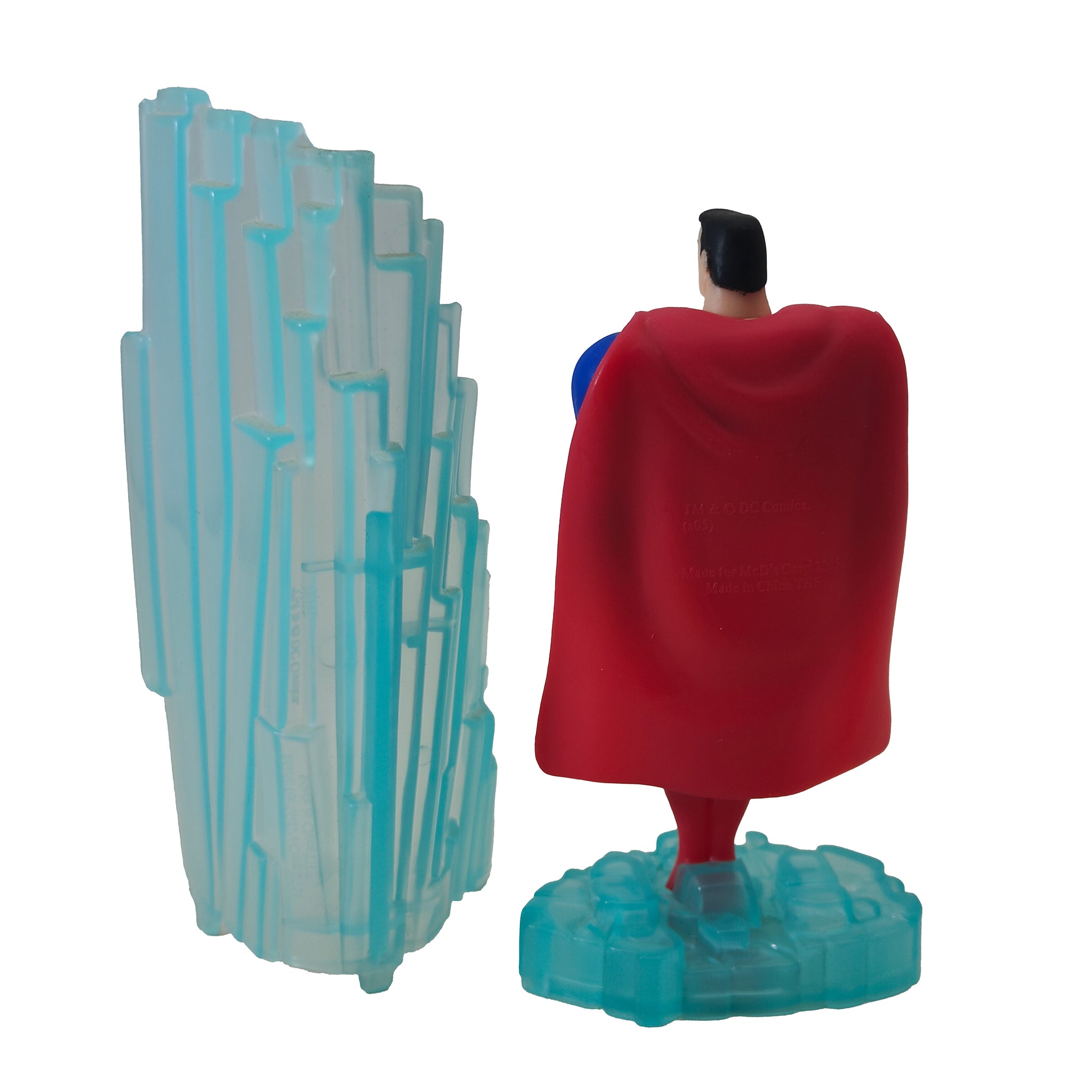 McDonalds DC Comics Superman Fortress of Solitude Happy Meal Toy 2005