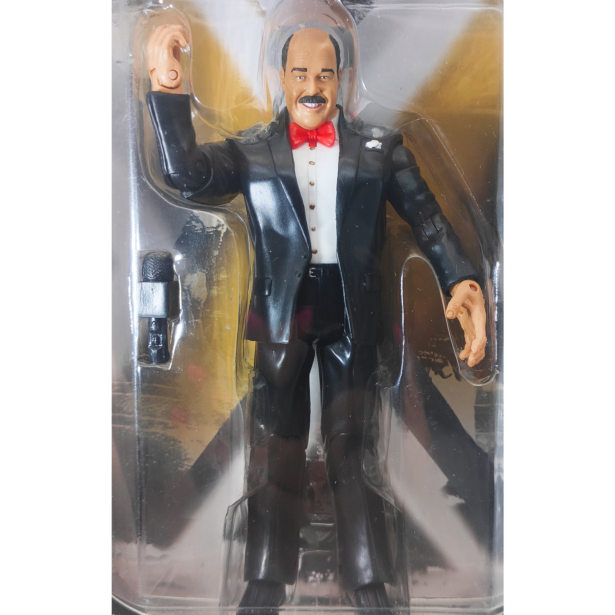 Mean Gene Okerlund WWE Classic Superstars Series 14 Jakks Pacific Action Figure 2007 18cm