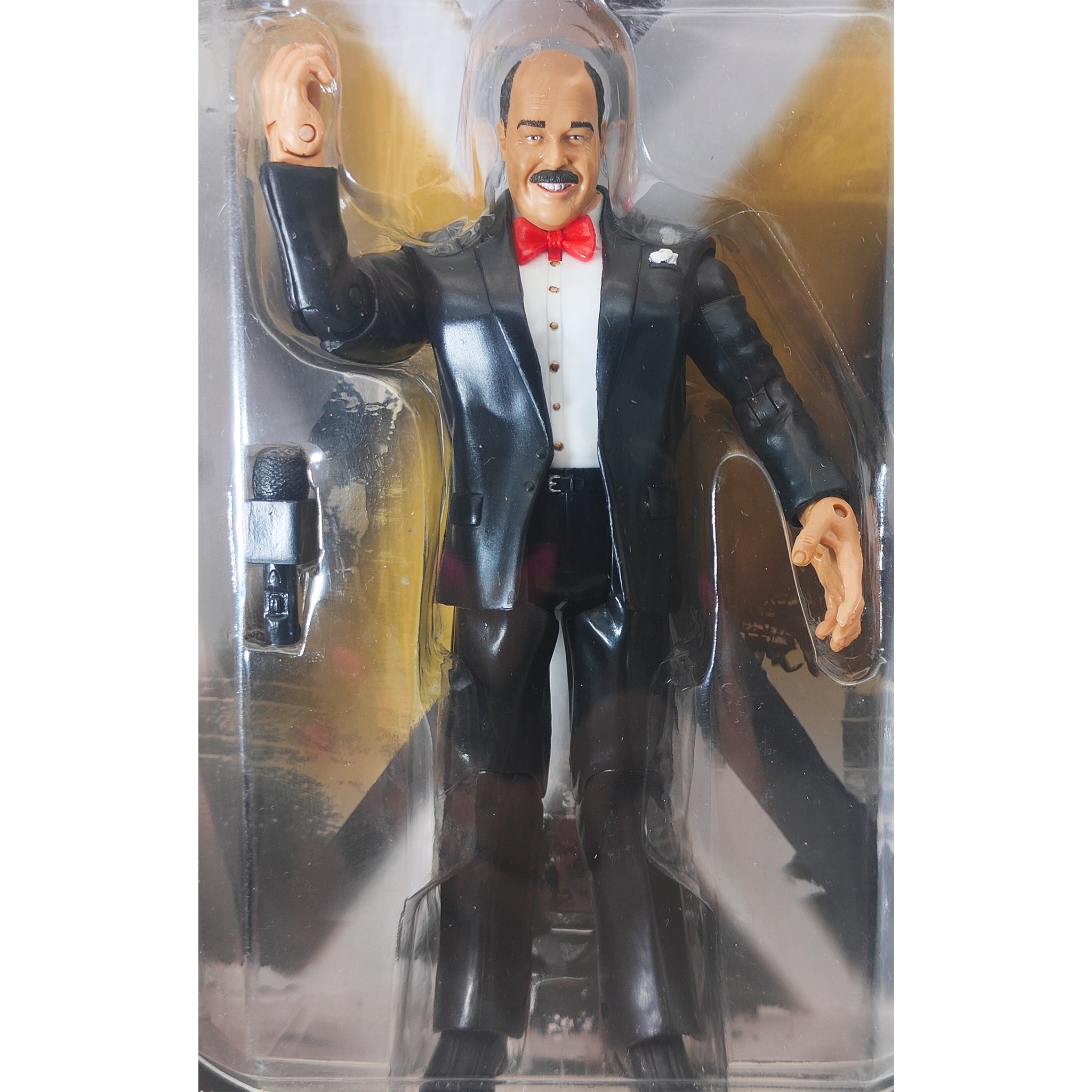 Mean Gene Okerlund WWE Classic Superstars Series 14 Jakks Pacific Action Figure 2007 18cm – WWE, JAKKS Pacific, 18 cm, 2007, pre-owned collector piece, Uncanny Collectibles Dublin Ireland