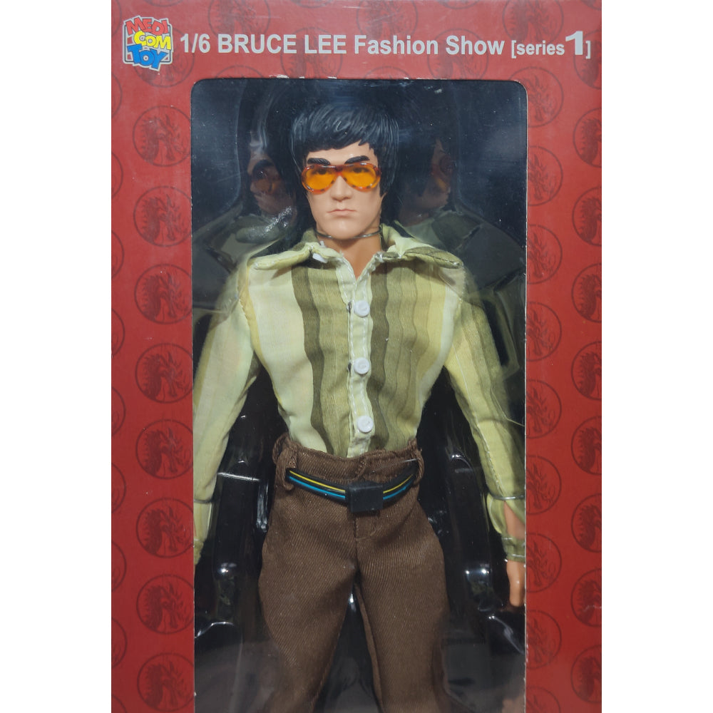 Medicom Bruce Lee Fashion Show Mode 4 Series 1 12-Inch Action Figure – Movie Icons & Heroes, Medicom, 30 cm, 1999, pre-owned collector piece, Uncanny Collectibles Dublin Ireland