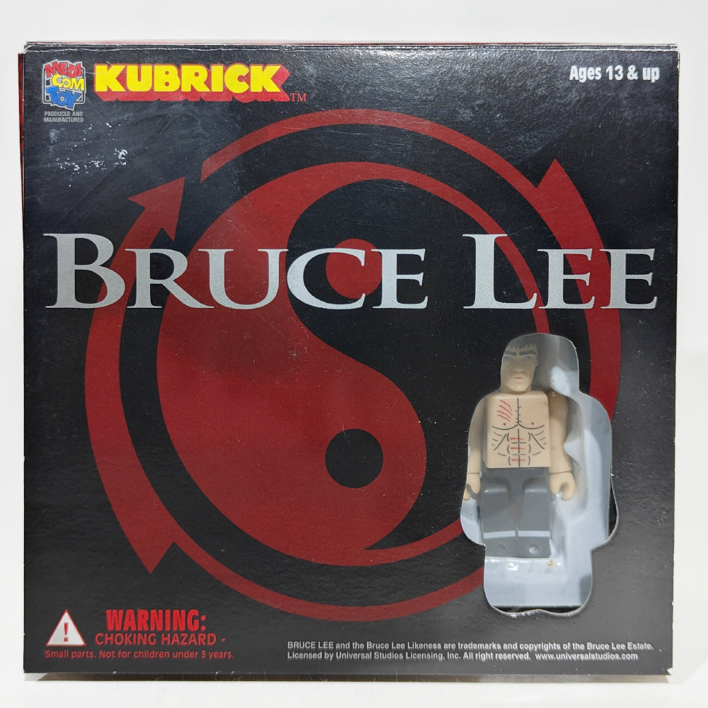Medicom Bruce Lee Kubrick Mini Figure 3 Pack 1999 6cm