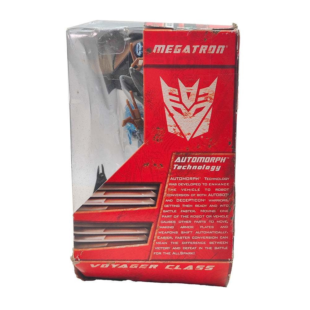 Buy Megatron Transformers Movie Voyager Class Automorph Technology Action Figure Hasbro 2007 collectible online at Uncanny Collectibles
