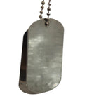 Metal Gear Solid Konami Promo Dog Tags Necklace 1999