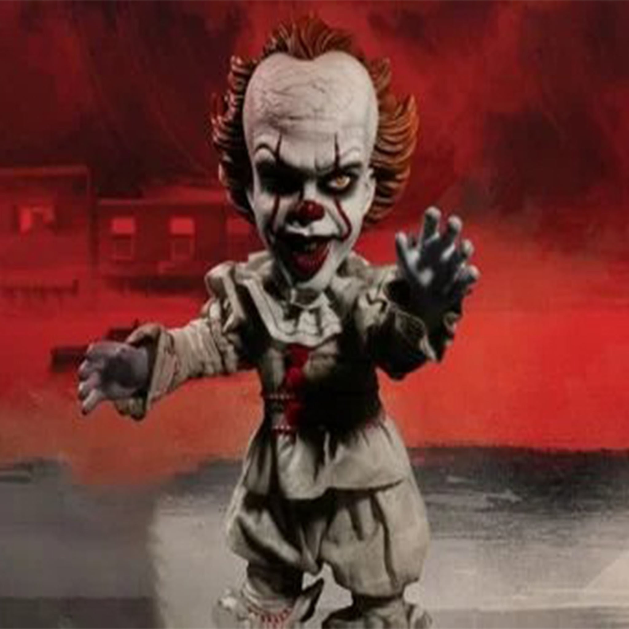Mezco Toyz IT 2017 Pennywise MDS Mega Scale 15 Inch Talking Figure – photo 5 of 6