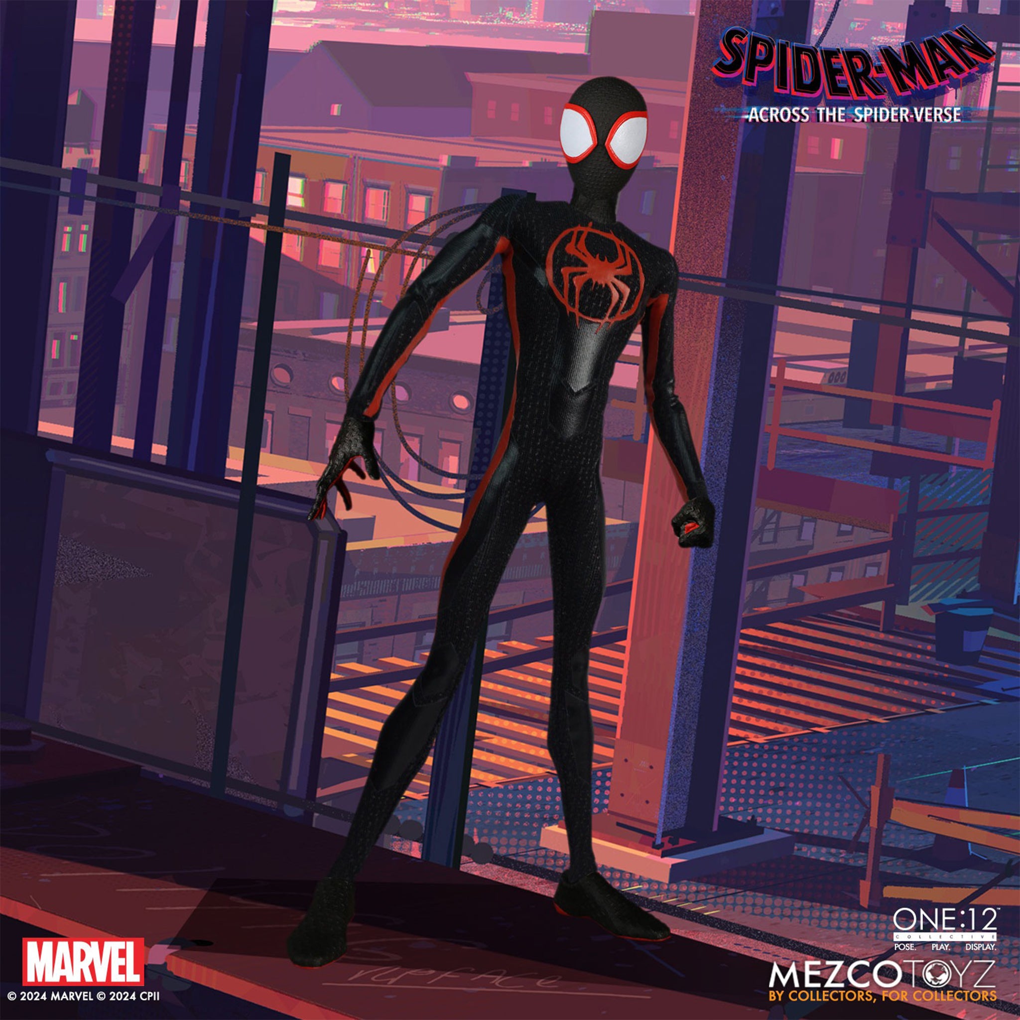 Spider-Man Miles Morales Mezco Toyz One:12 Collective Action Figure – photo 2 of 16