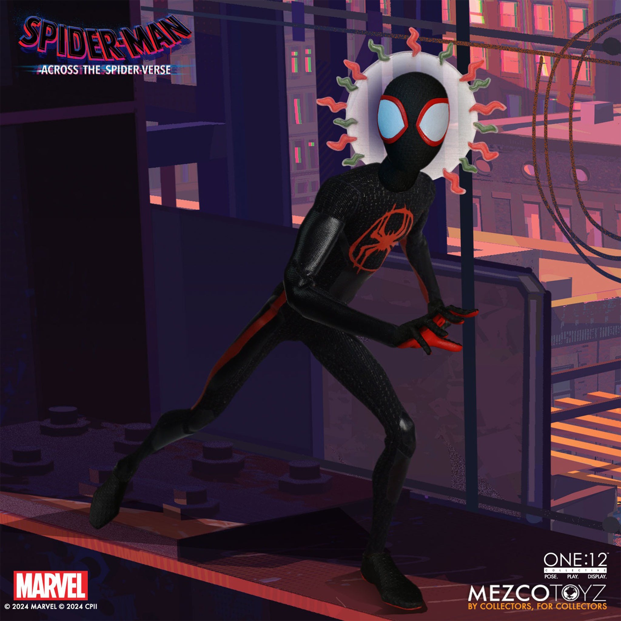 Spider-Man Miles Morales Mezco Toyz One:12 Collective Action Figure – photo 5 of 16