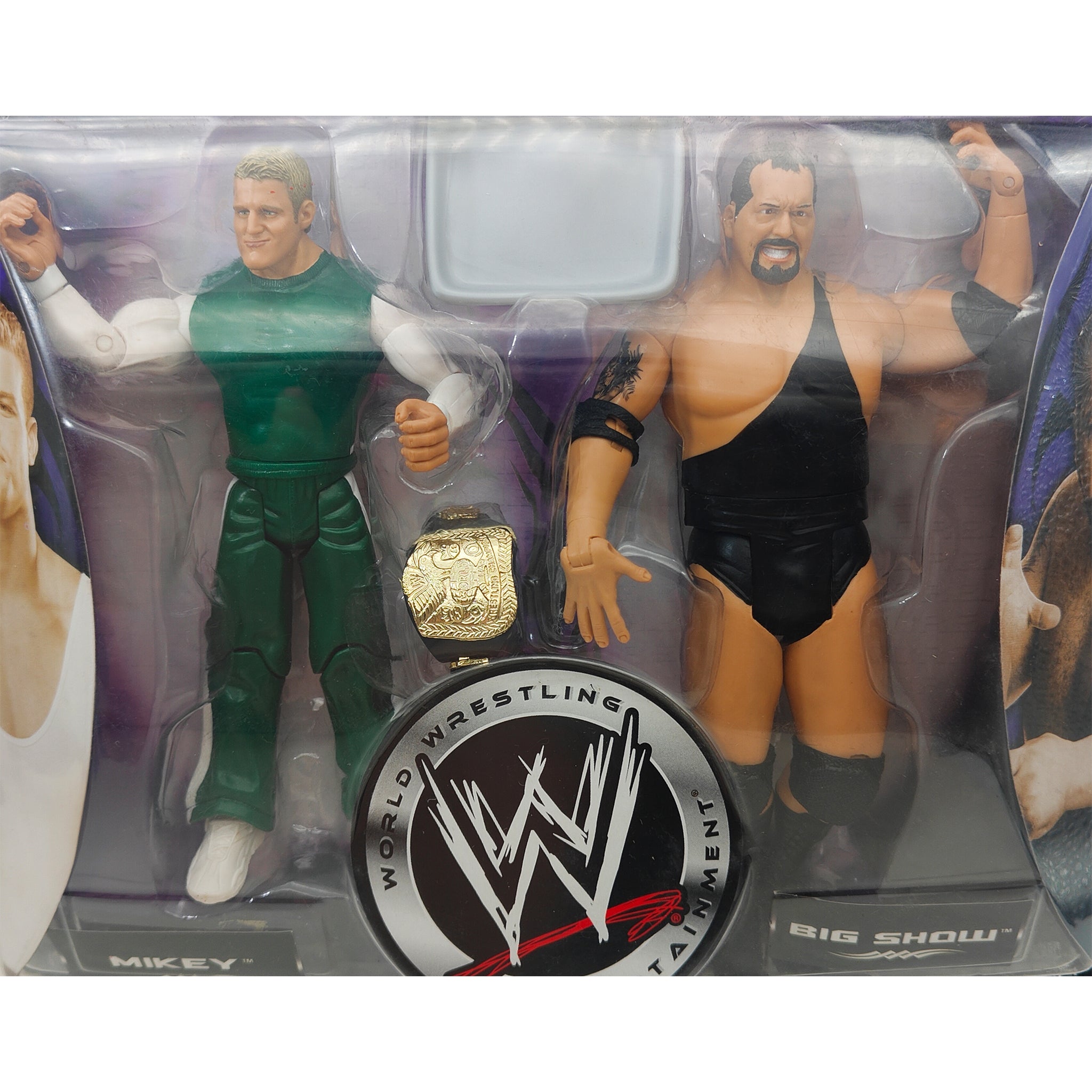 Mikey and Big Show WWE Adrenaline Series 21 Jakks Pacific Action Figure 2006 18cm – WWE, JAKKS Pacific, 18 cm, 2006, pre-owned collector piece, Uncanny Collectibles Dublin Ireland
