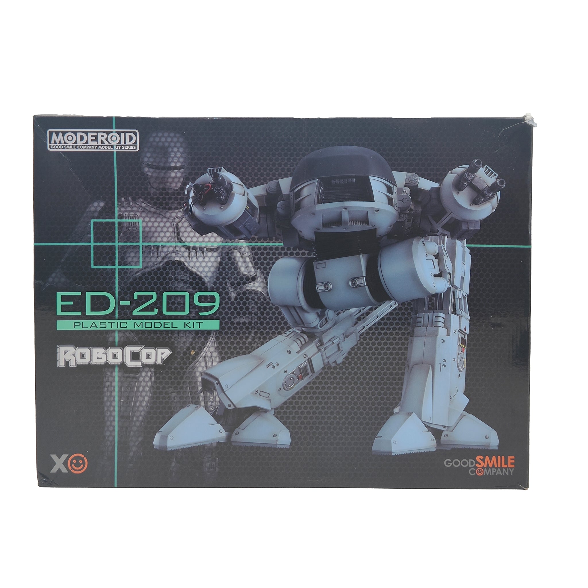 Moderoid Robocop ED-209 Good Smile Company Plastic Model Kit Figure Assembled 2020 20cm – Robocop, Good Smile Company, 20 cm, 2020, pre-owned collector piece, Uncanny Collectibles Dublin Ireland