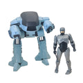 Moderoid Robocop and ED-209  Good Smile Company Plastic Model Kit Figure Assembled