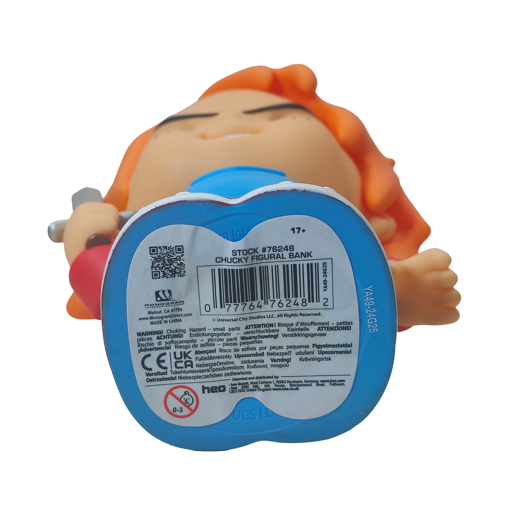 Monogram Childs Play Chucky Figural Bank – photo 9 of 9