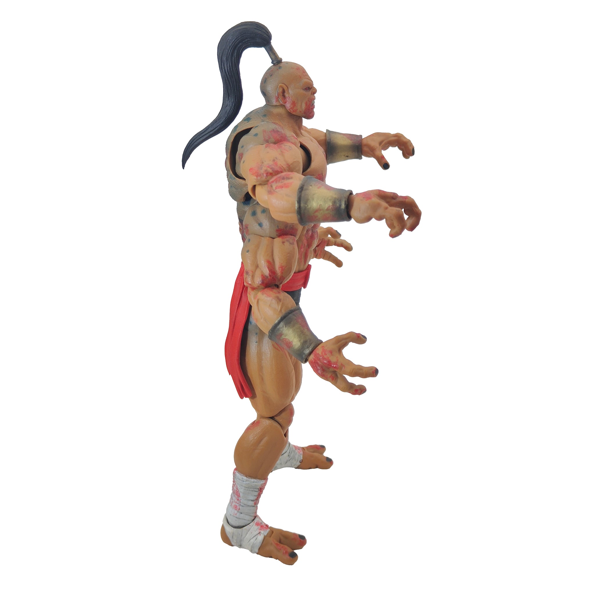 Mortal Kombat Goro Bloody Edition BBTS Exclusive Storm Collectibles Action Figure – Video Game Characters, Hasbro, 28 cm, pre-owned collector piece, Uncanny Collectibles Dublin Ireland