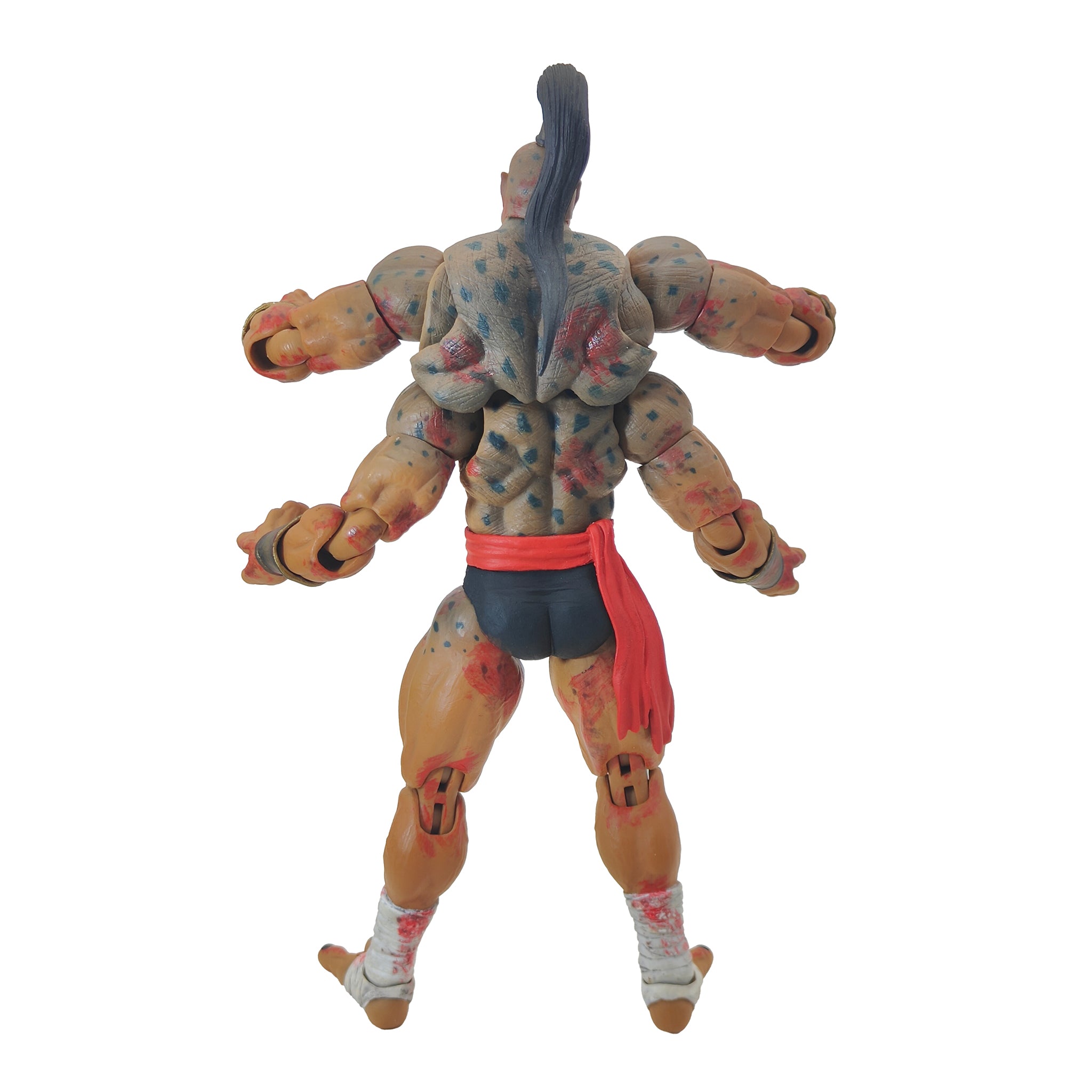 Mortal Kombat Goro Bloody Edition BBTS Exclusive Storm Collectibles Action Figure – Video Game Characters, Hasbro, 28 cm, pre-owned collector piece, Uncanny Collectibles Dublin Ireland