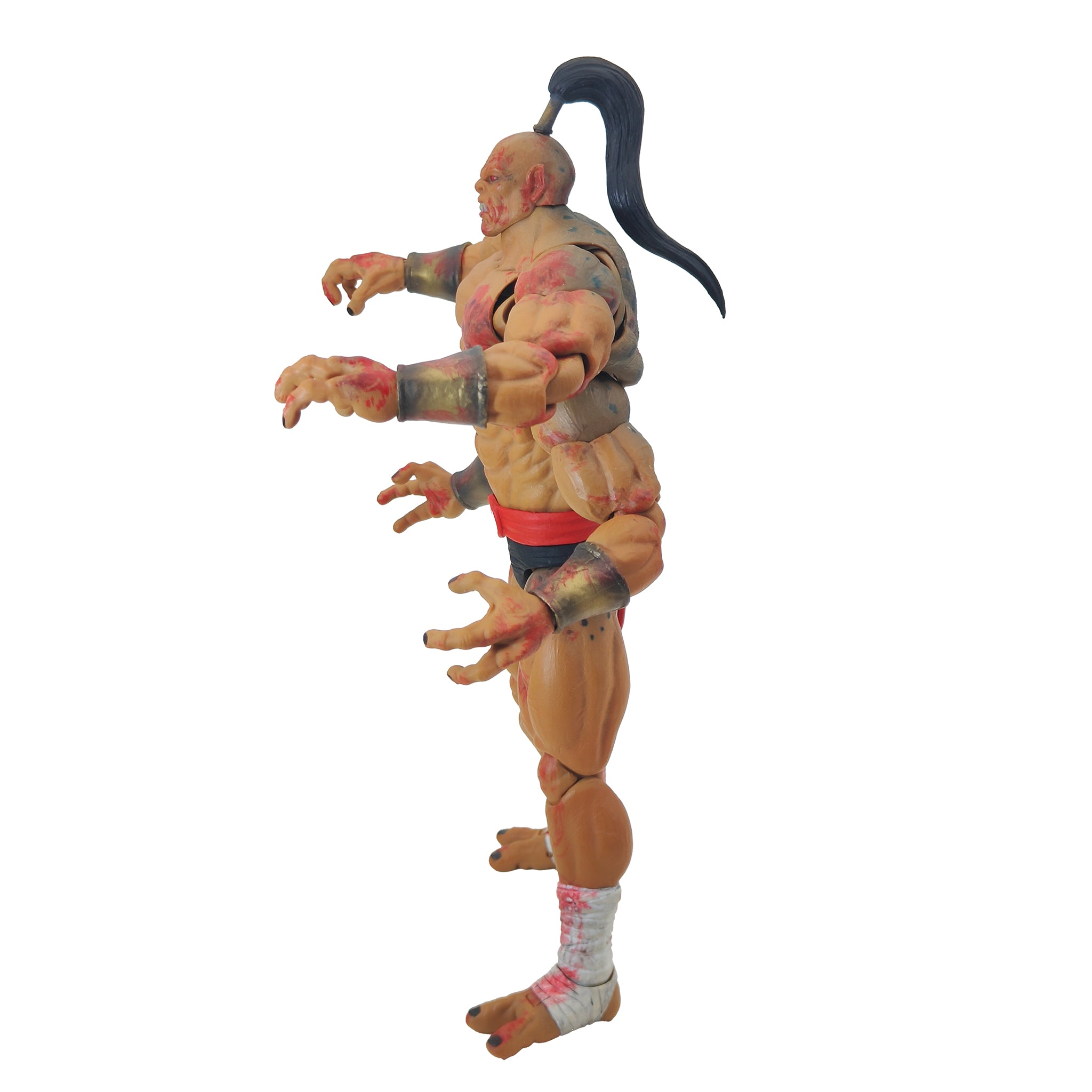 Mortal Kombat Goro Bloody Edition BBTS Exclusive Storm Collectibles Action Figure – Video Game Characters, Hasbro, 28 cm, pre-owned collector piece, Uncanny Collectibles Dublin Ireland