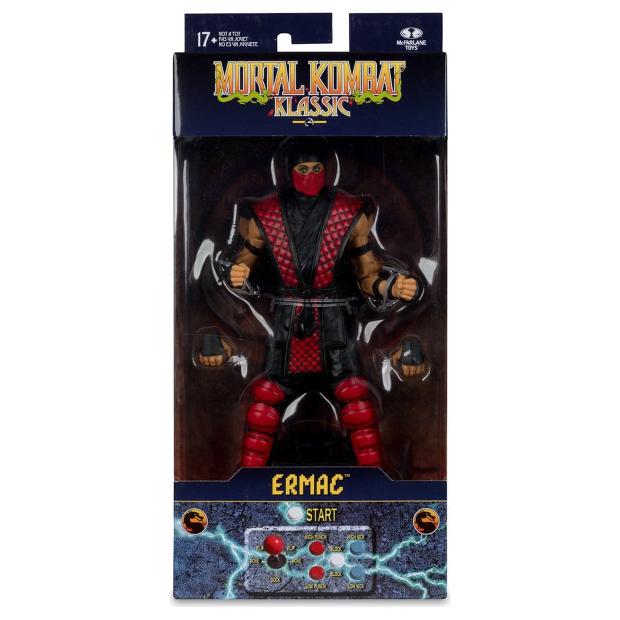 Mortal Kombat Klassics Ermac McFarlane Toys Action Figure – Video Game Characters, McFarlane Toys, 18 cm, brand new collector item, Uncanny Collectibles Dublin Ireland