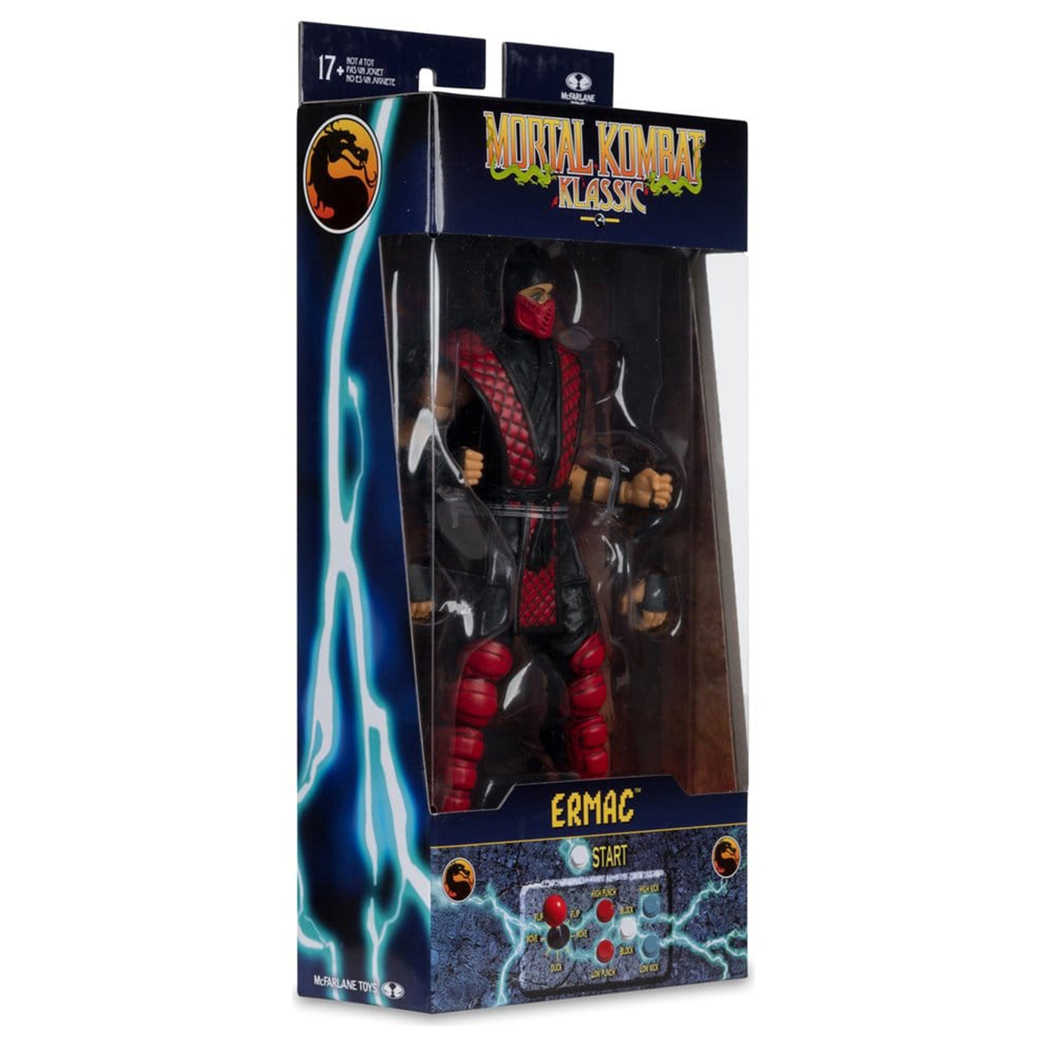 Mortal Kombat Klassics Ermac McFarlane Toys Action Figure – Video Game Characters, McFarlane Toys, 18 cm, brand new collector item, Uncanny Collectibles Dublin Ireland