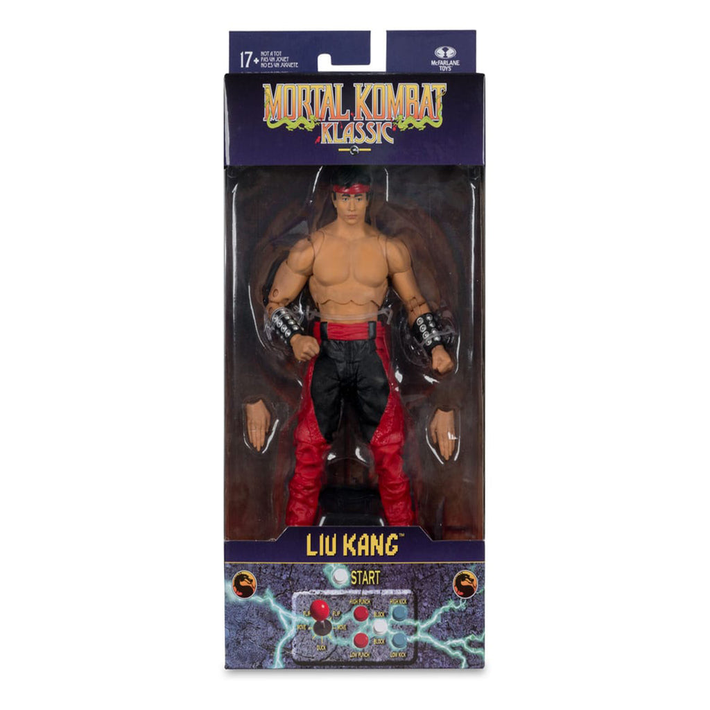 Mortal Kombat Klassic Liu Kang McFarlane Toys Action Figure 2025 18cm – Video Game Characters, McFarlane Toys, 18 cm, 2025, brand new collector item, Uncanny Collectibles Dublin Ireland