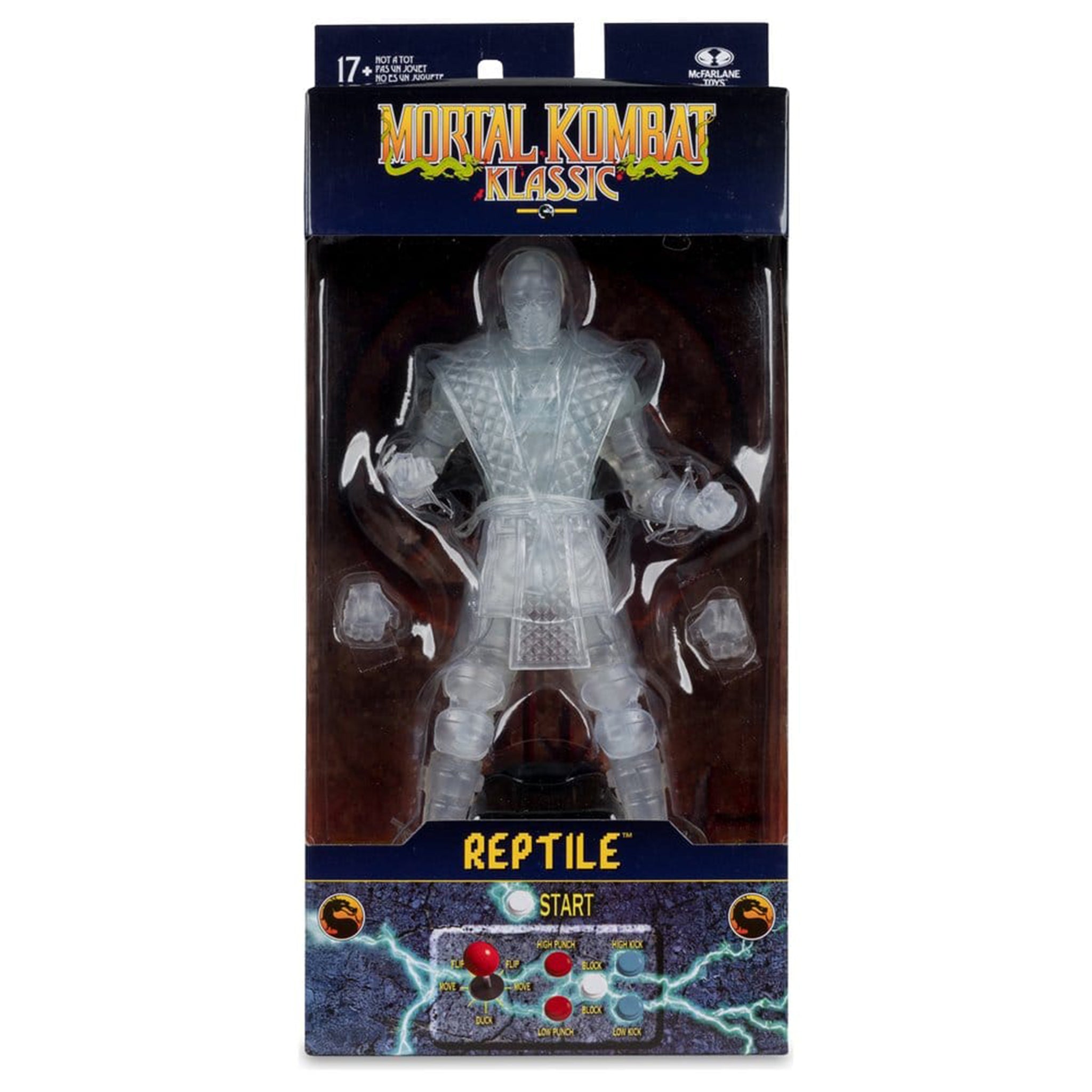 Mortal Kombat Klassics Invisible Reptile McFarlane Toys Action Figure