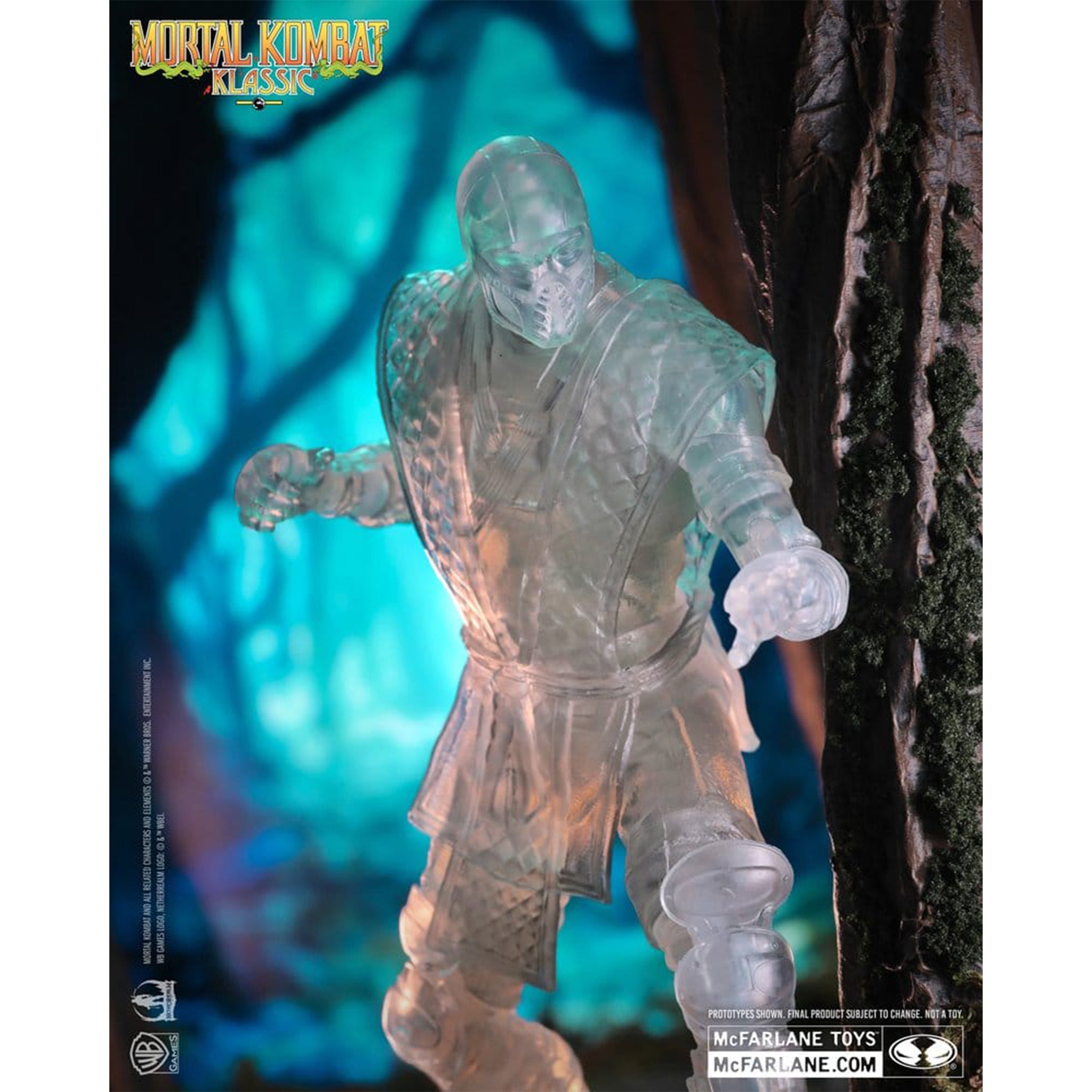 Mortal Kombat Klassics Invisible Reptile McFarlane Toys Action Figure