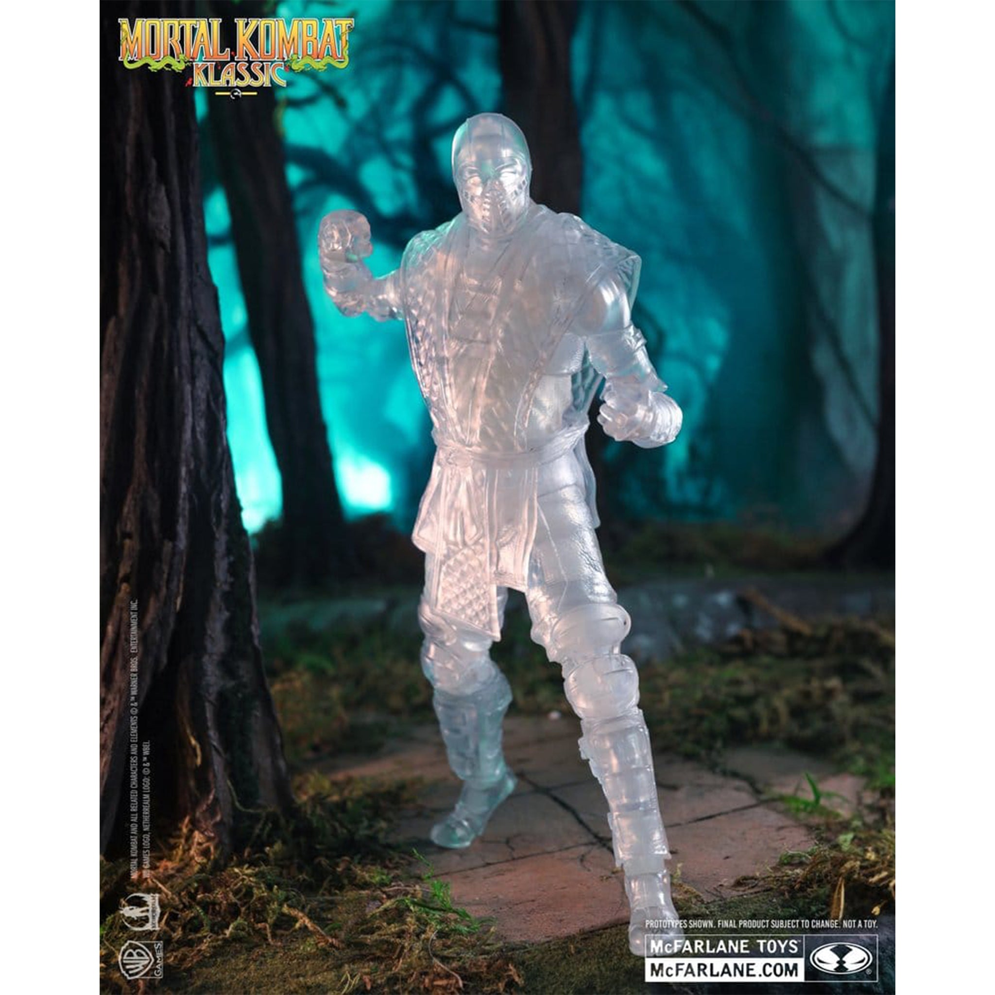 Mortal Kombat Klassics Invisible Reptile McFarlane Toys Action Figure