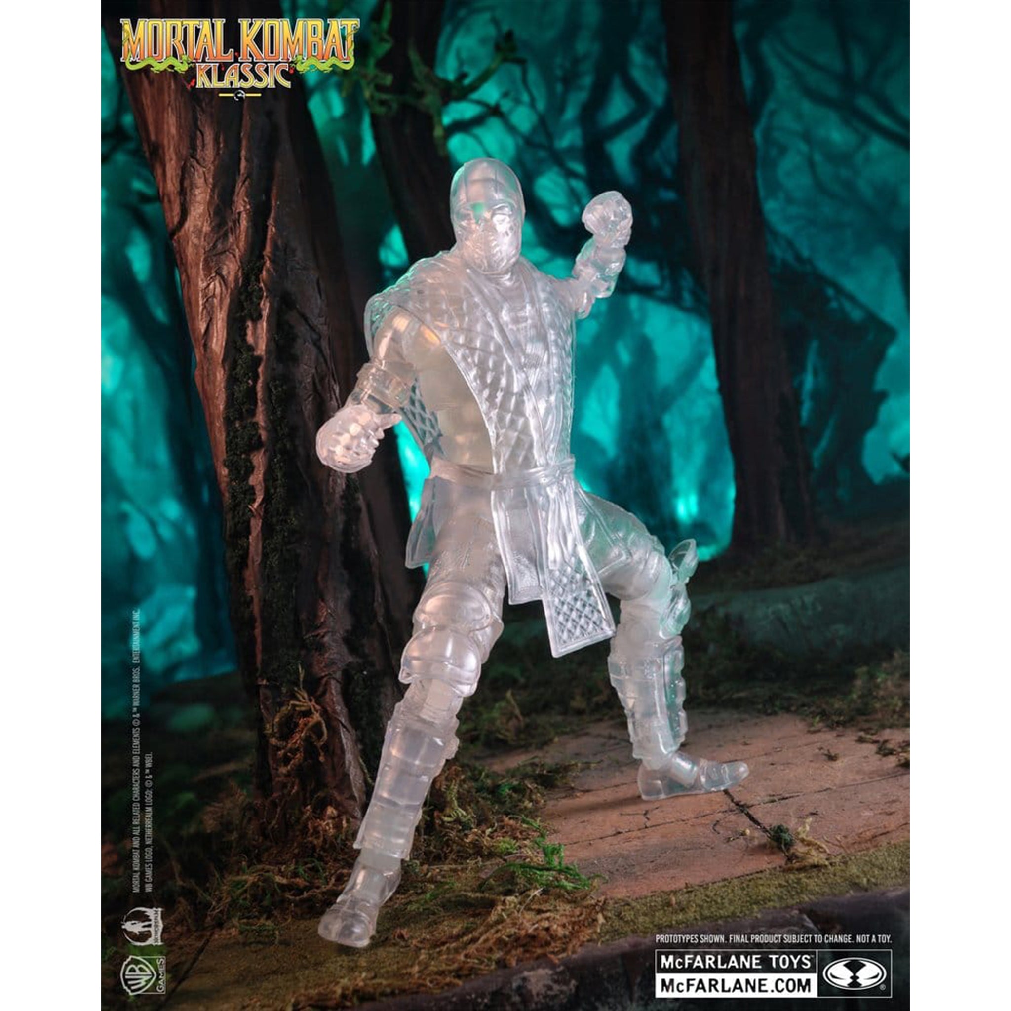 Mortal Kombat Klassics Invisible Reptile McFarlane Toys Action Figure