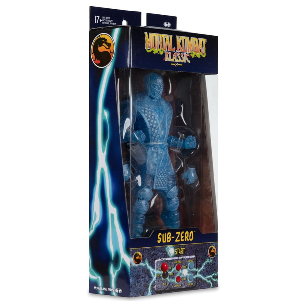 Mortal Kombat Klassics Invisible Sub Zero Ice Clone McFarlane Toys Action Figure