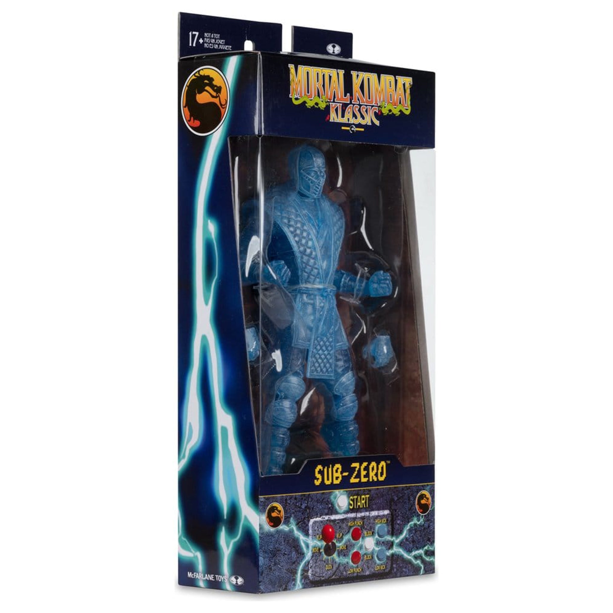 Mortal Kombat Klassics Invisible Sub Zero Ice Clone McFarlane Toys Action Figure