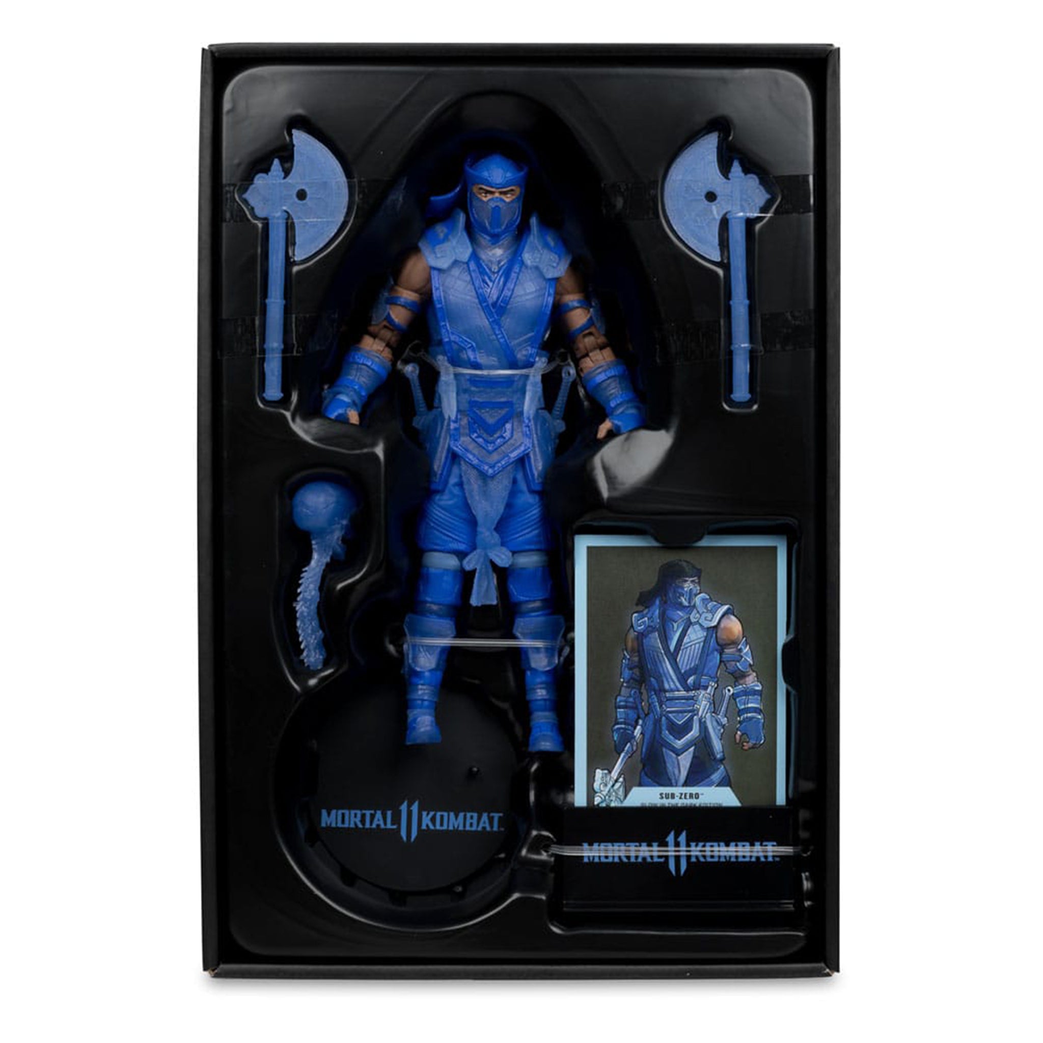 Mortal Kombat Sub Zero Glow In The Dark McFarlane Toys Action Figure Gold Label 18cm