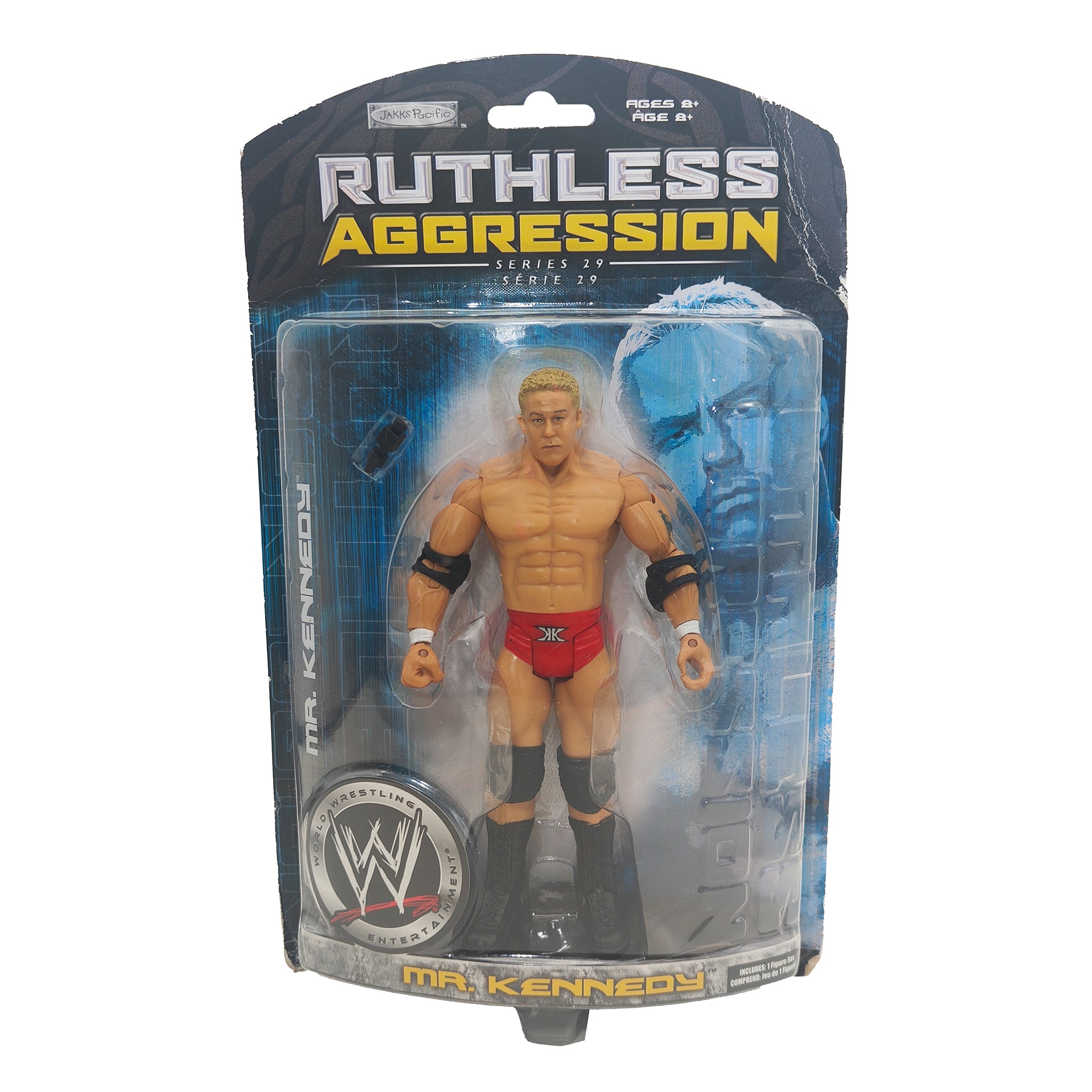 Mr Kennedy Ruthless Aggression Series 29 Jakks Pacific Action Figure 2007 18cm – WWE, JAKKS Pacific, 18 cm, 2007, pre-owned collector piece, Uncanny Collectibles Dublin Ireland