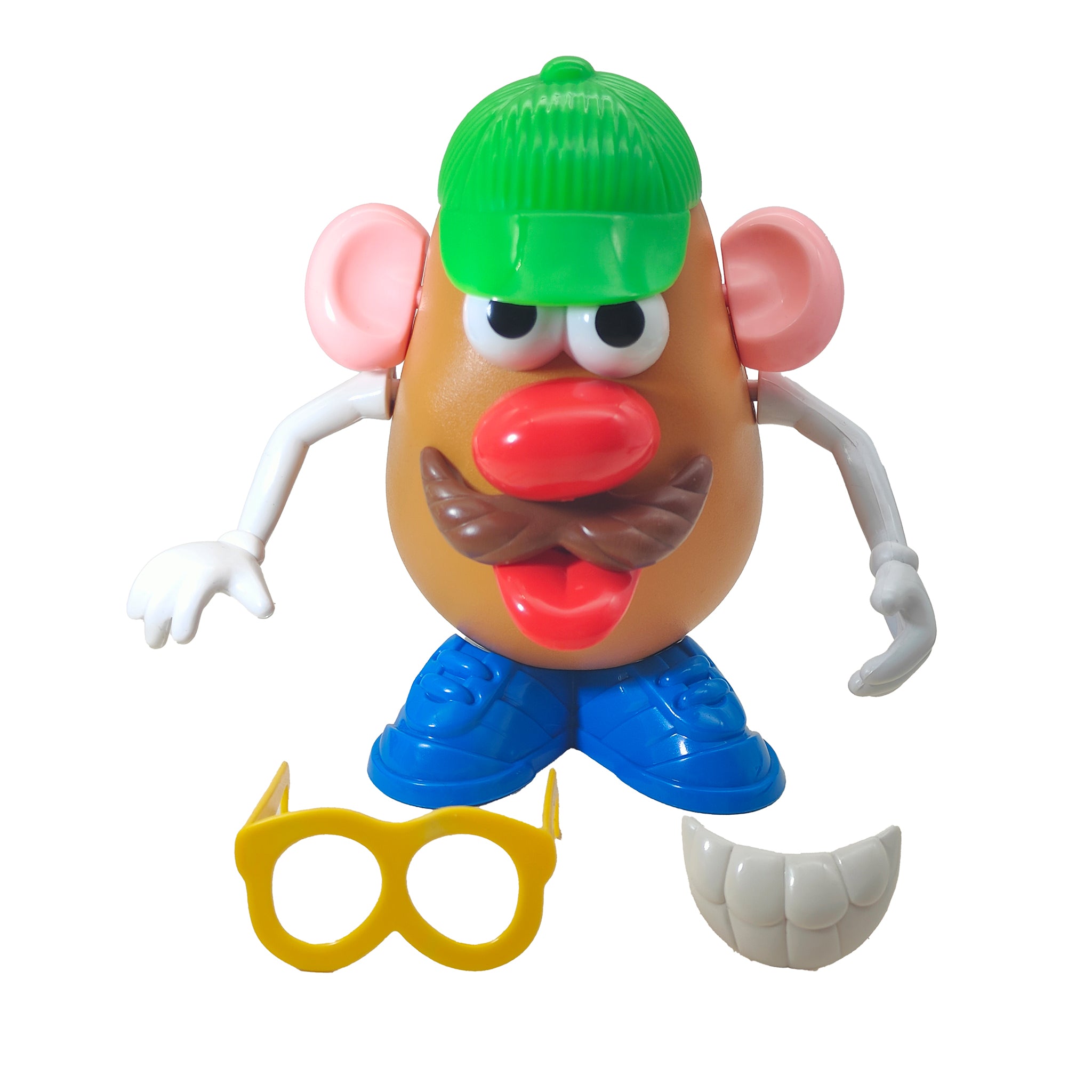 Mr Potato Head Vintage Playskool 1985 Toy Figure with Parts