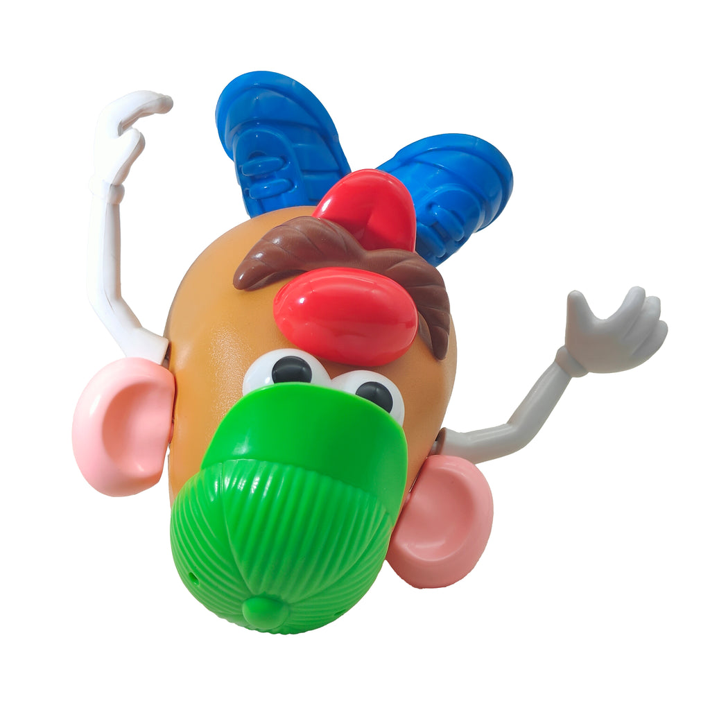 Mr Potato Head Vintage Playskool 1985 Toy Figure with Parts