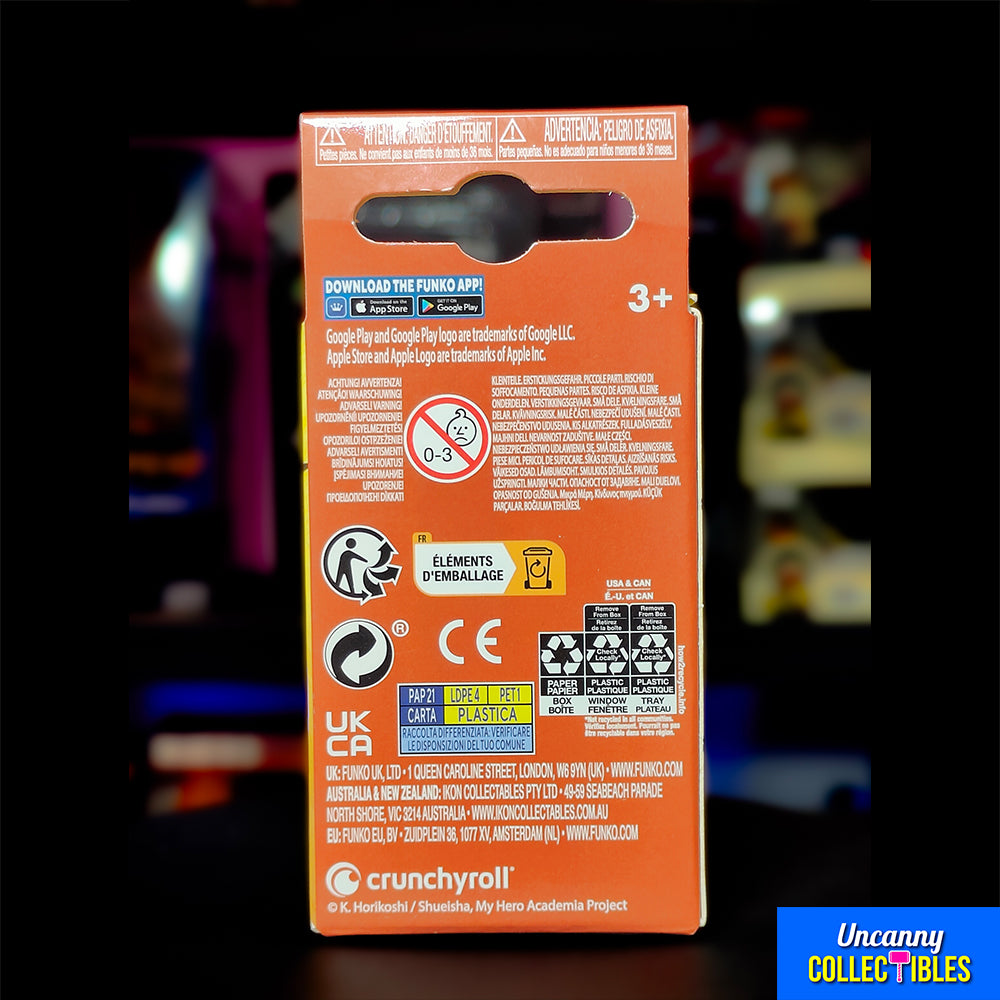 My Hero Academia Funko POP Vinyl Keyring – Anime & Manga, Funko, 4 cm, 2023, brand new collector item, Uncanny Collectibles Dublin Ireland