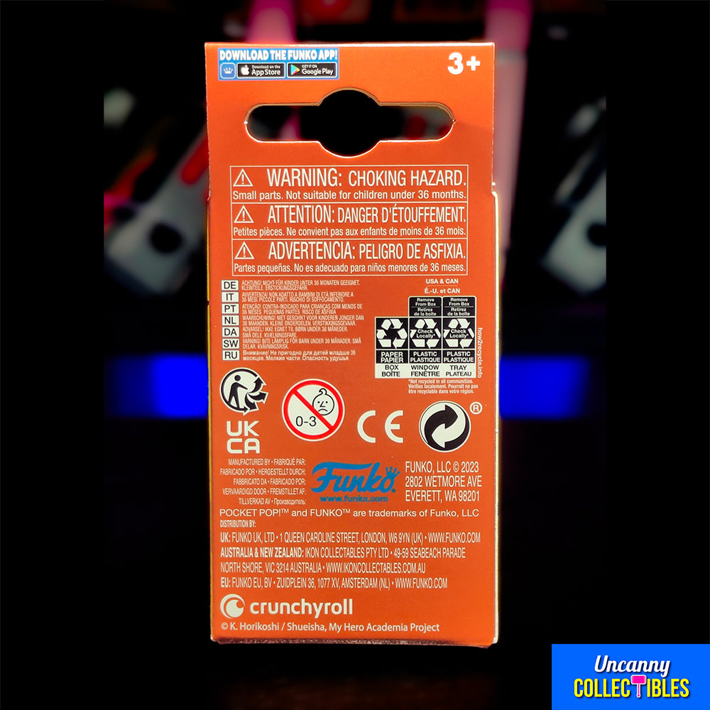My Hero Academia Funko POP Vinyl Keyring – Anime & Manga, Funko, 4 cm, 2023, brand new collector item, Uncanny Collectibles Dublin Ireland